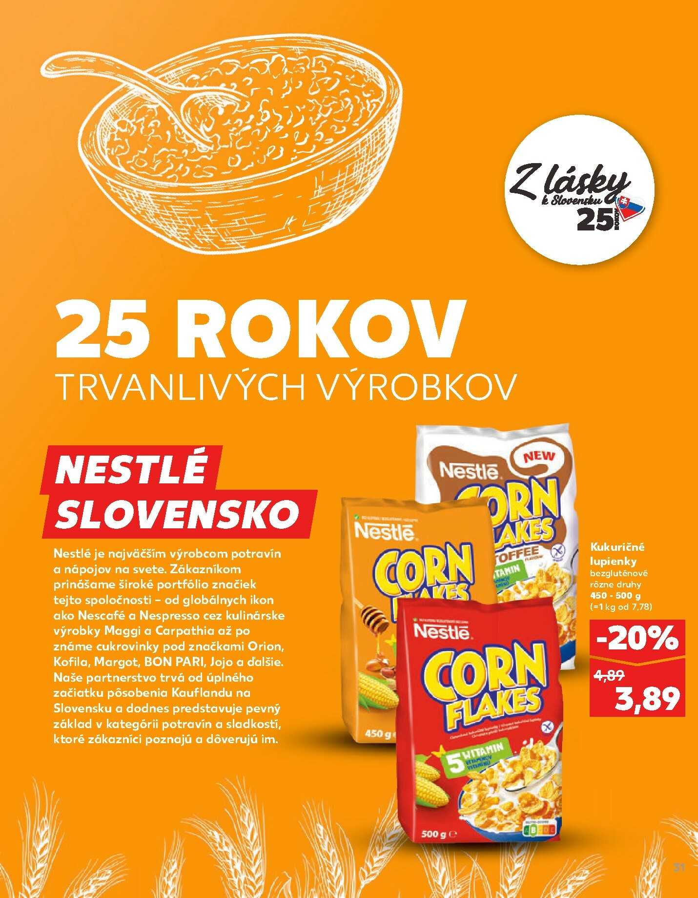 kaufland - Leták Kaufland - Najširší výber značkových výrobkov platný od 01.10. do 31.10. - page: 31