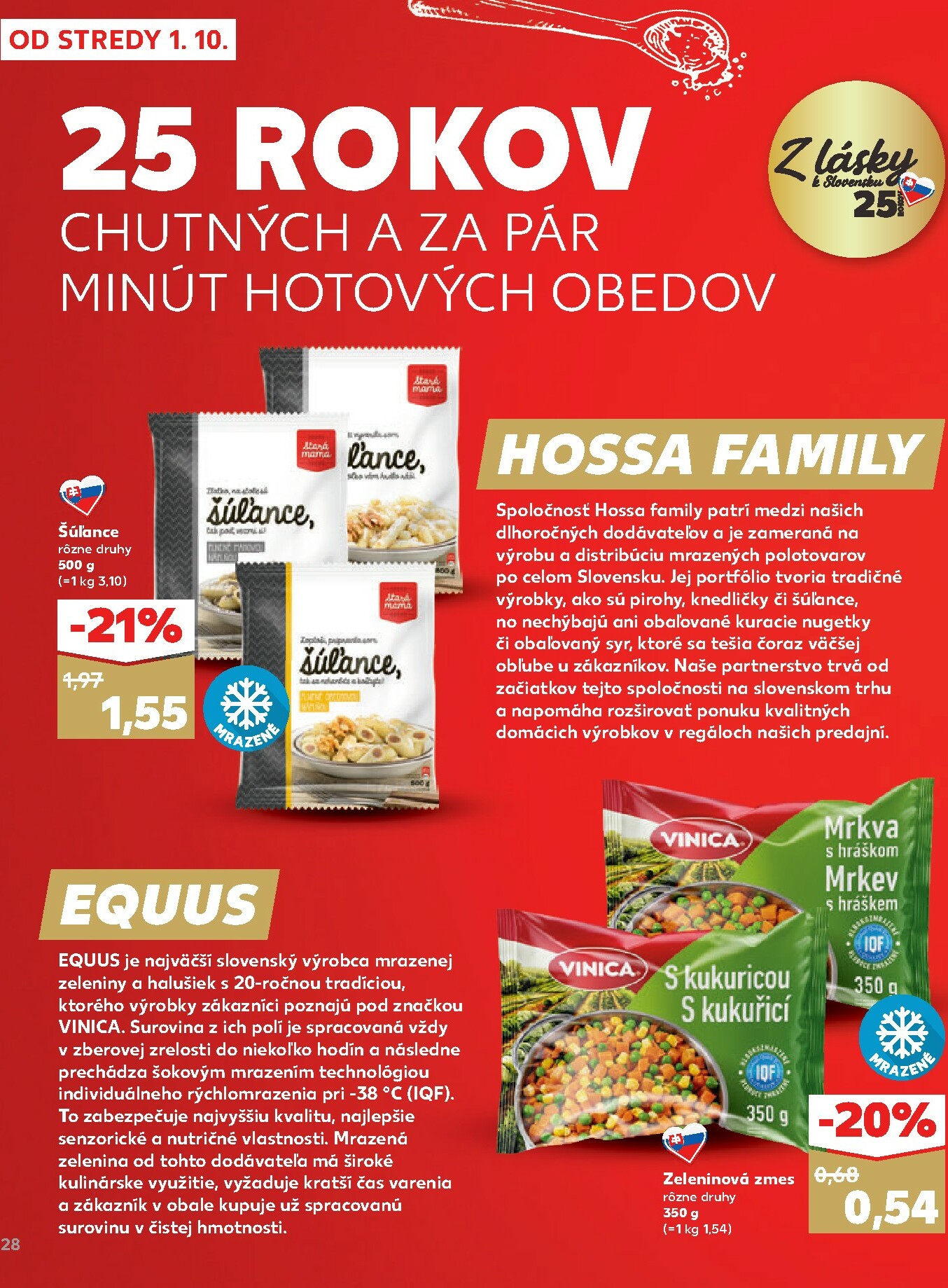 kaufland - Leták Kaufland - Najširší výber značkových výrobkov platný od 01.10. do 31.10. - page: 28