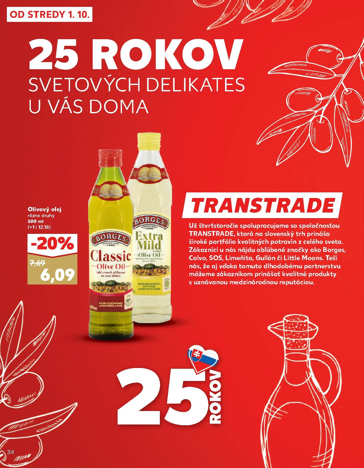 kaufland - Leták Kaufland - Najširší výber značkových výrobkov platný od 01.10. do 31.10. - page: 34
