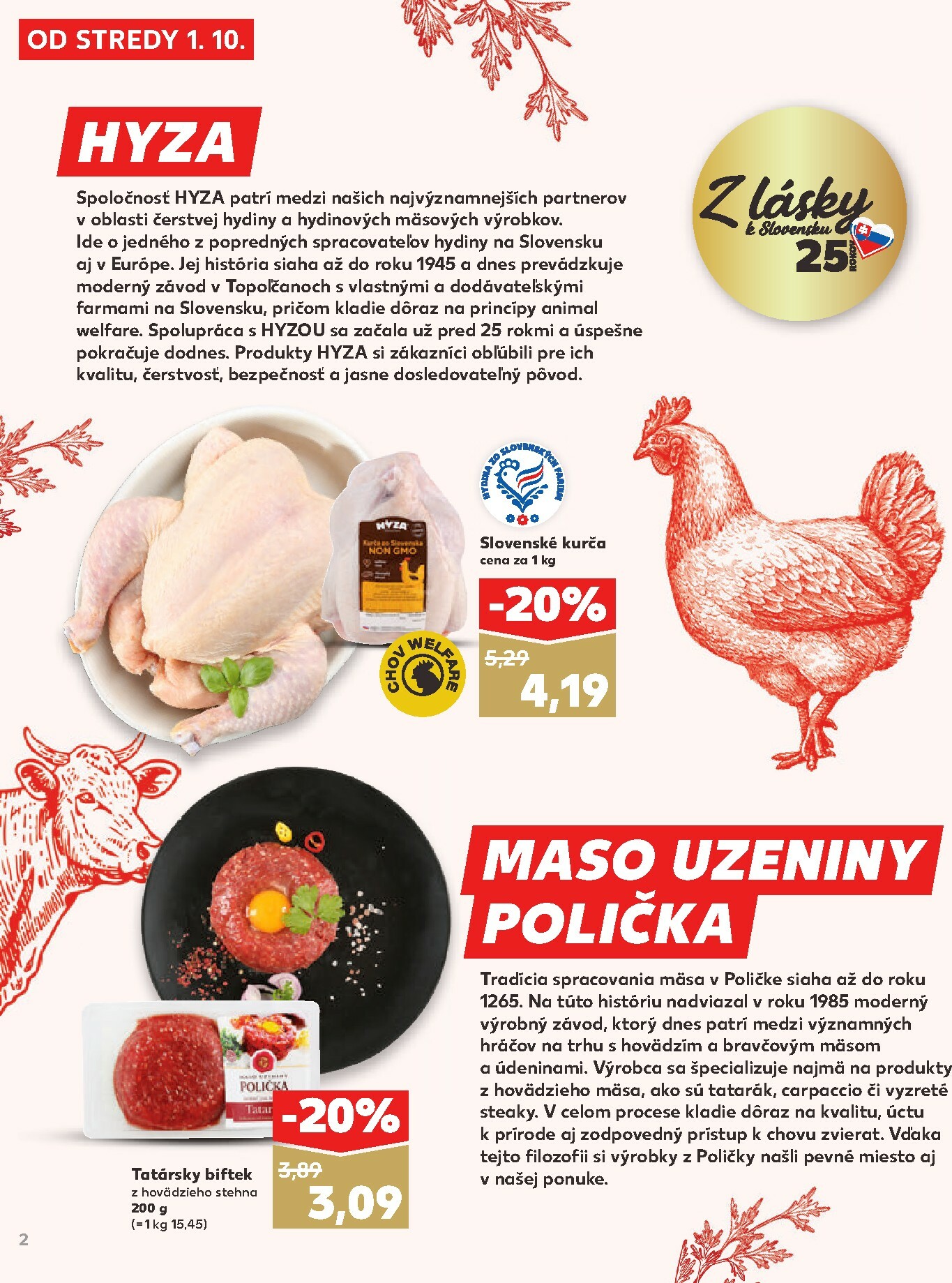 kaufland - Leták Kaufland - Najširší výber značkových výrobkov platný od 01.10. do 31.10. - page: 2