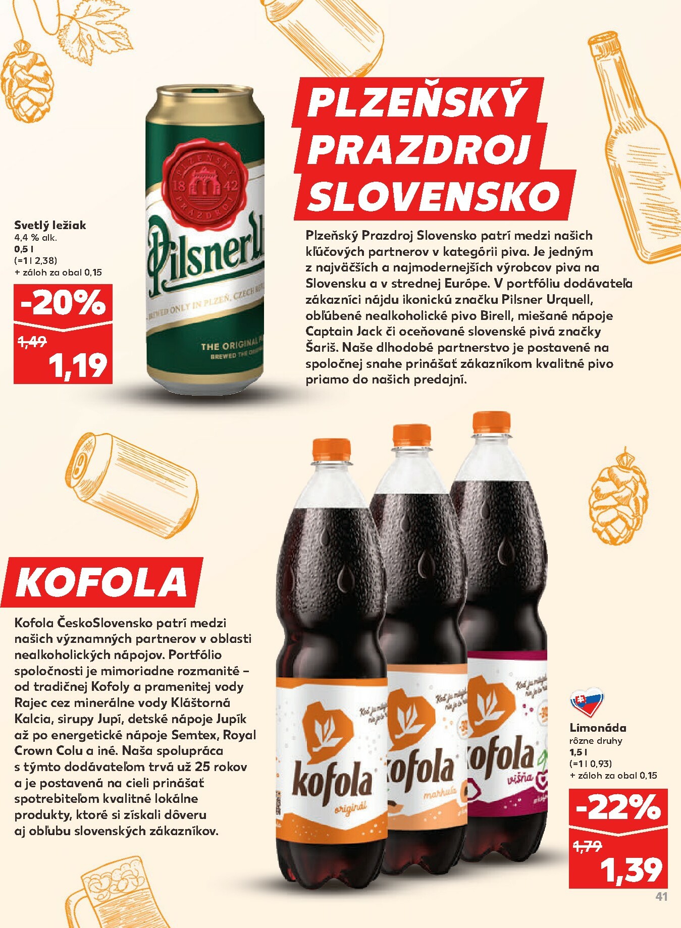 kaufland - Leták Kaufland - Najširší výber značkových výrobkov platný od 01.10. do 31.10. - page: 41