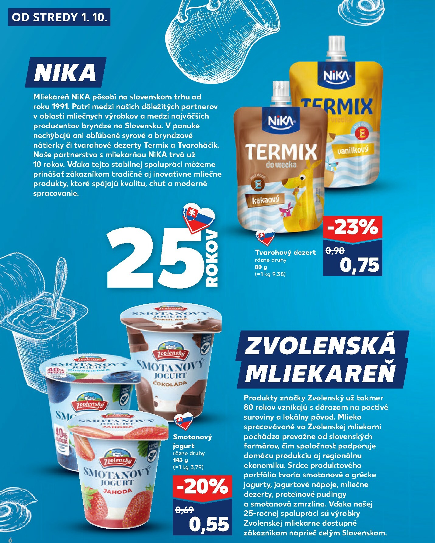 kaufland - Leták Kaufland - Najširší výber značkových výrobkov platný od 01.10. do 31.10. - page: 6