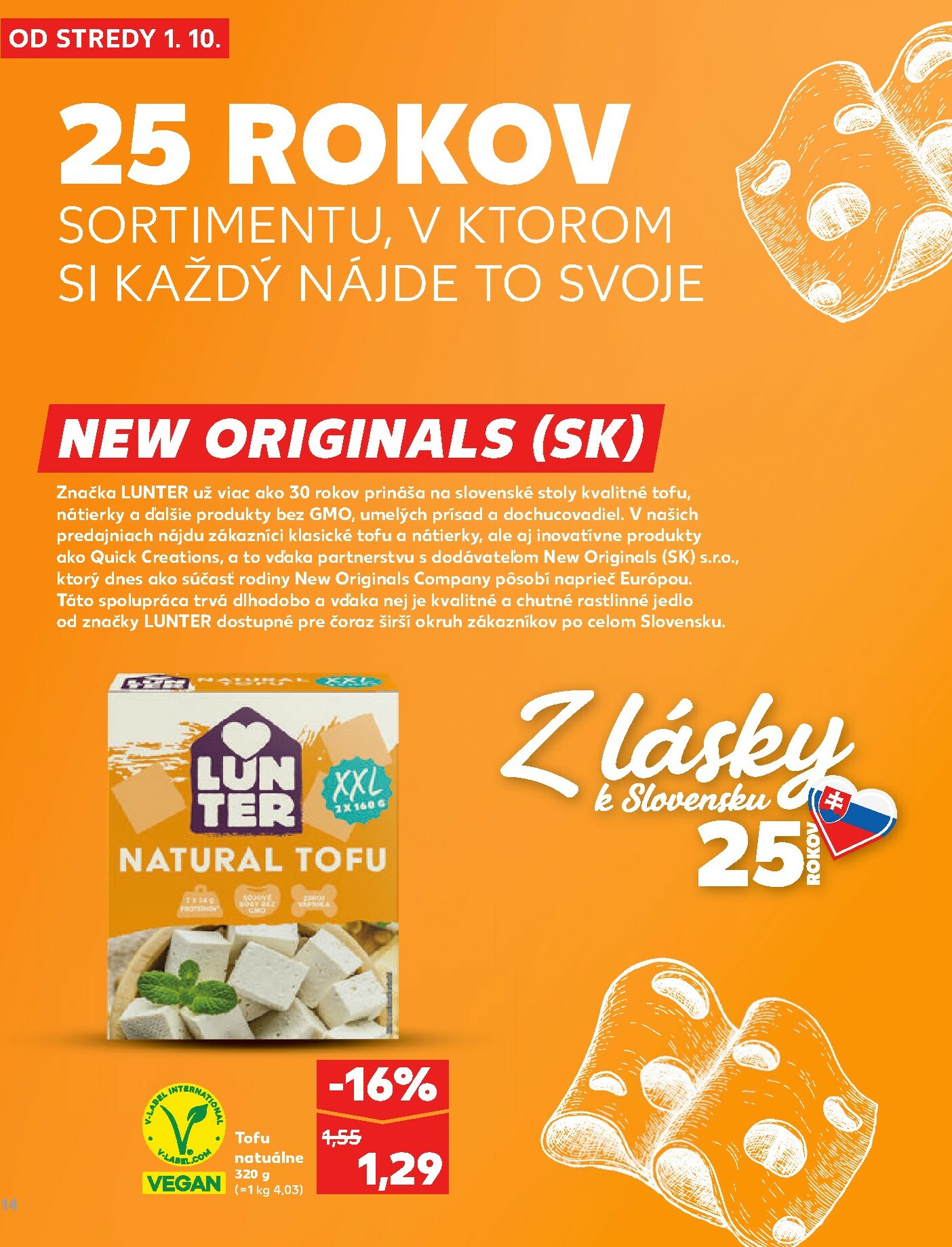 kaufland - Leták Kaufland - Najširší výber značkových výrobkov platný od 01.10. do 31.10. - page: 14