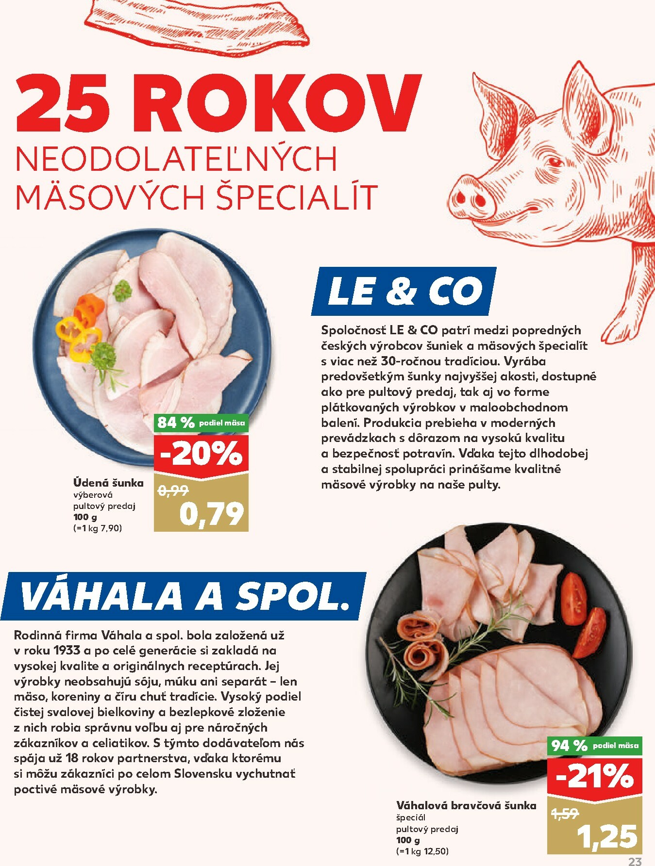kaufland - Leták Kaufland - Najširší výber značkových výrobkov platný od 01.10. do 31.10. - page: 23