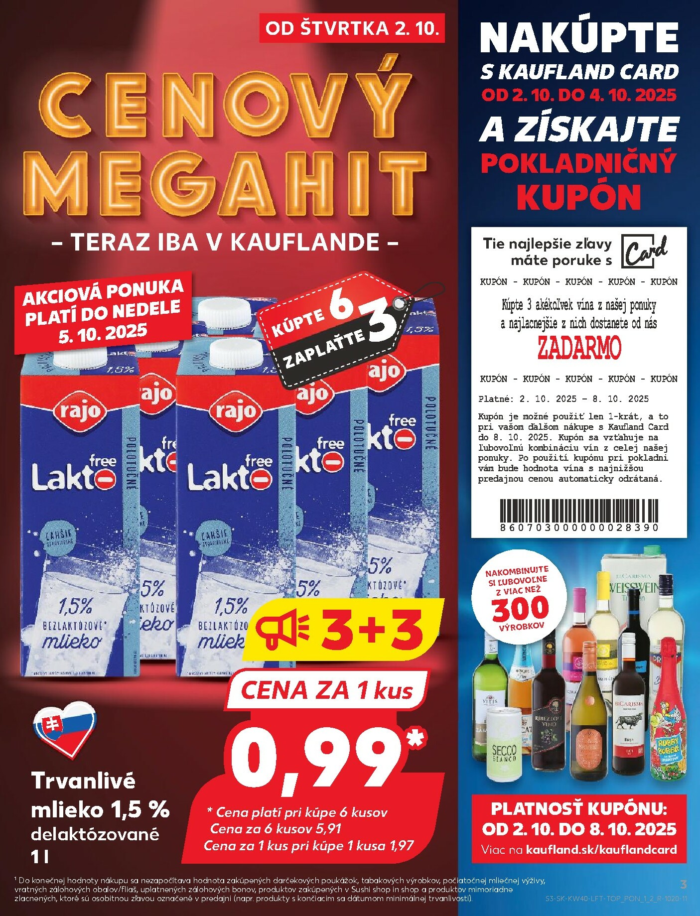 kaufland - Leták Kaufland platný od 02.10. do 08.10. - page: 3