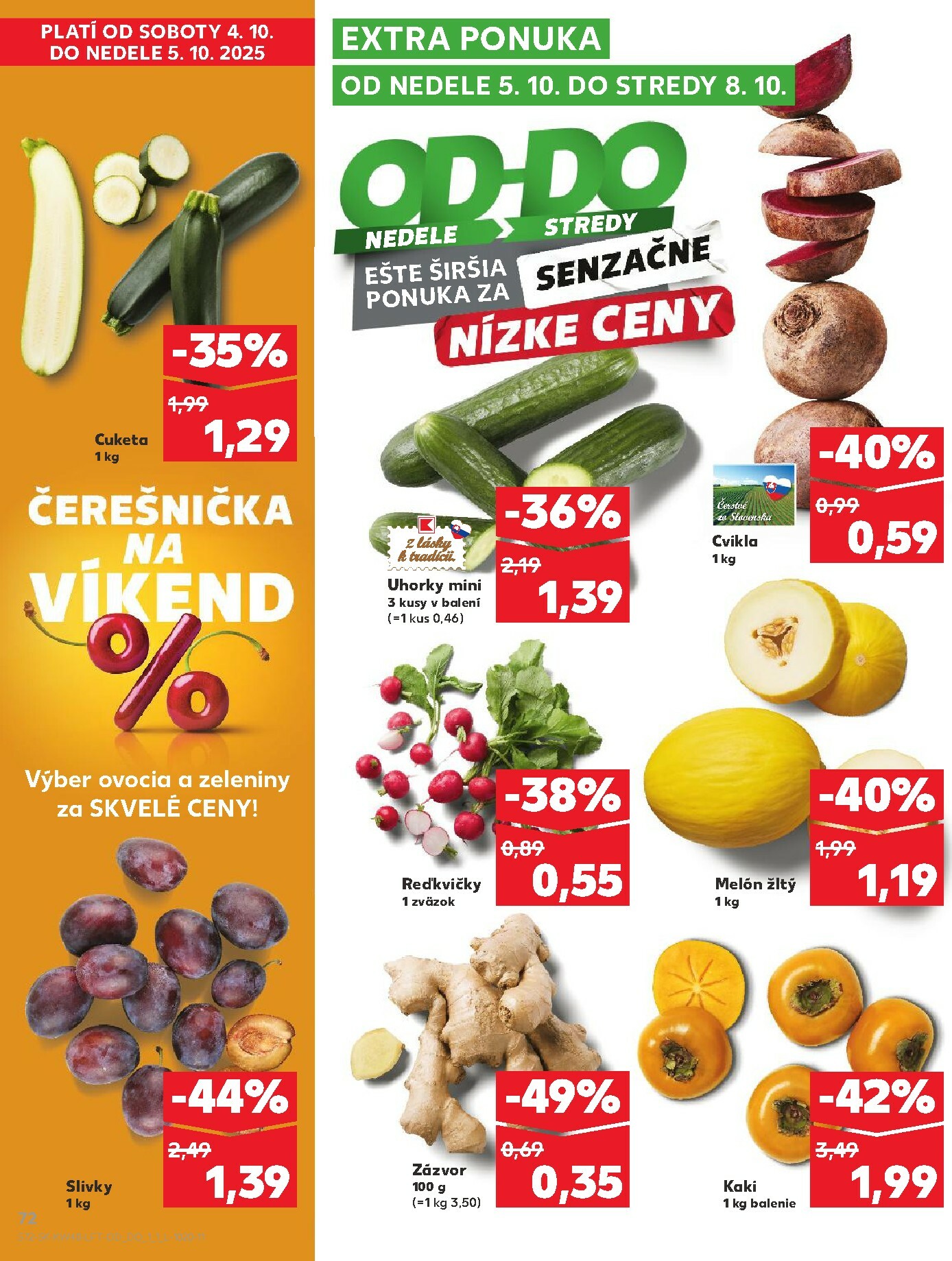 kaufland - Leták Kaufland platný od 02.10. do 08.10. - page: 72