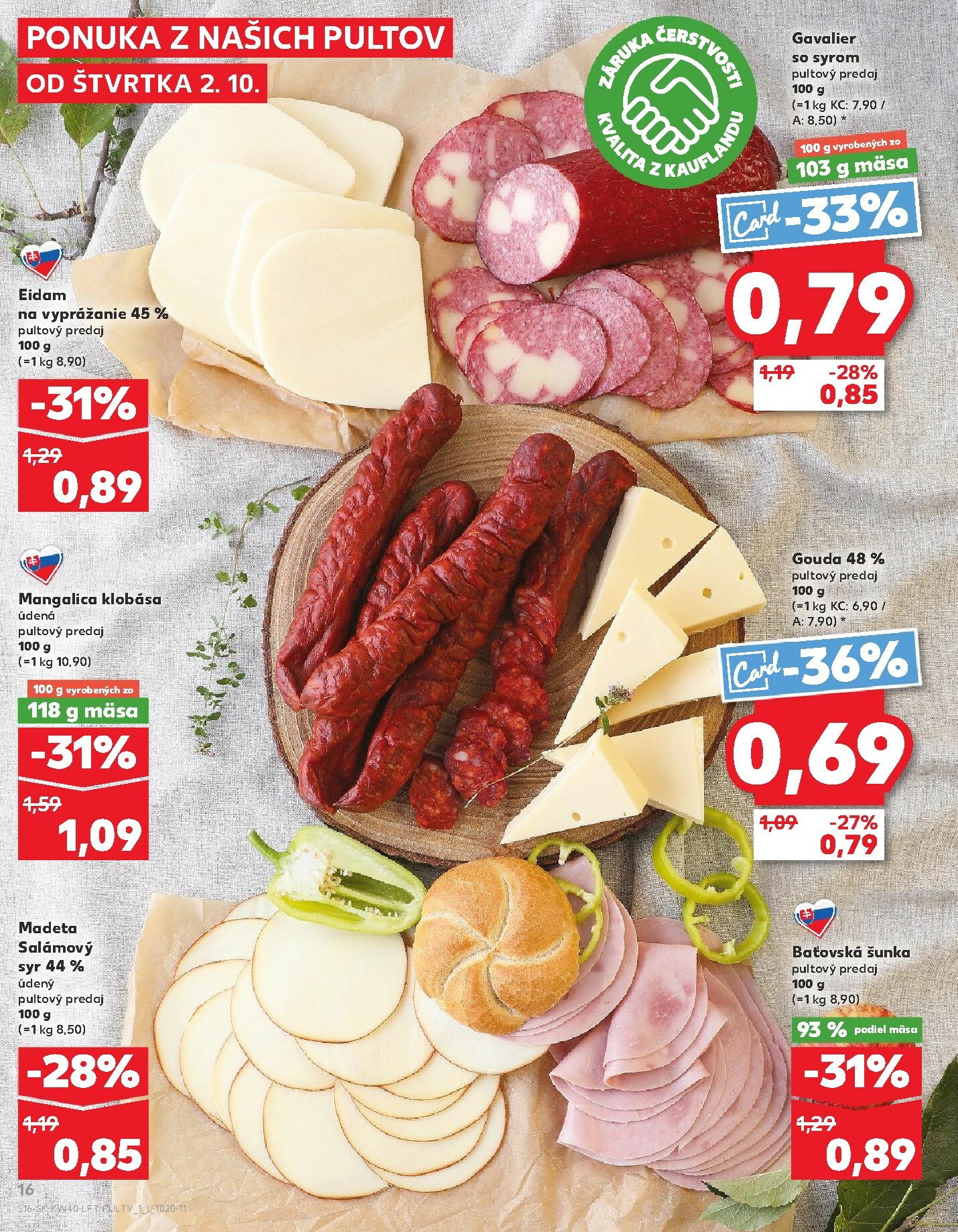 kaufland - Leták Kaufland platný od 02.10. do 08.10. - page: 16