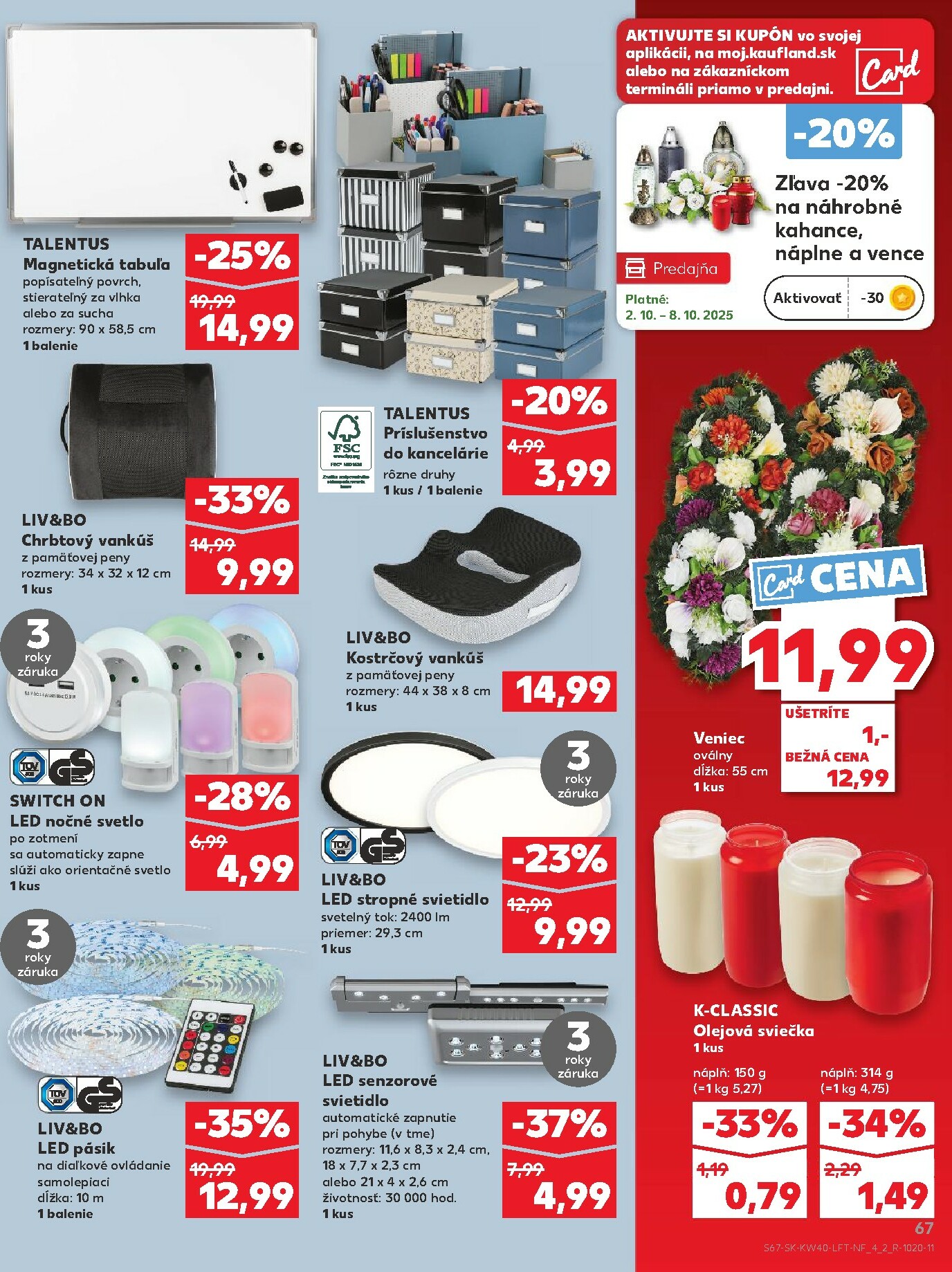 kaufland - Leták Kaufland platný od 02.10. do 08.10. - page: 67