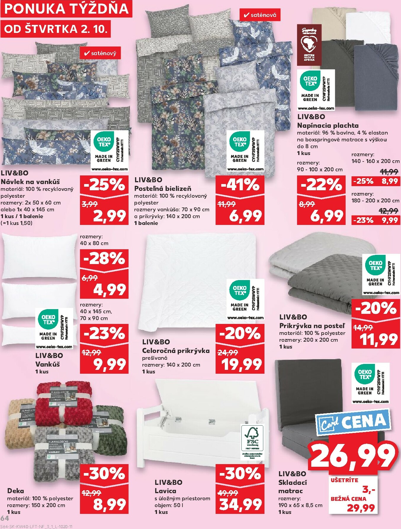 kaufland - Leták Kaufland platný od 02.10. do 08.10. - page: 64
