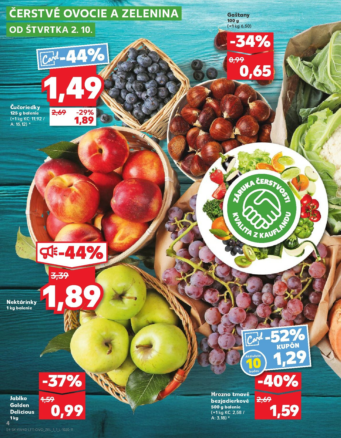 kaufland - Leták Kaufland platný od 02.10. do 08.10. - page: 4