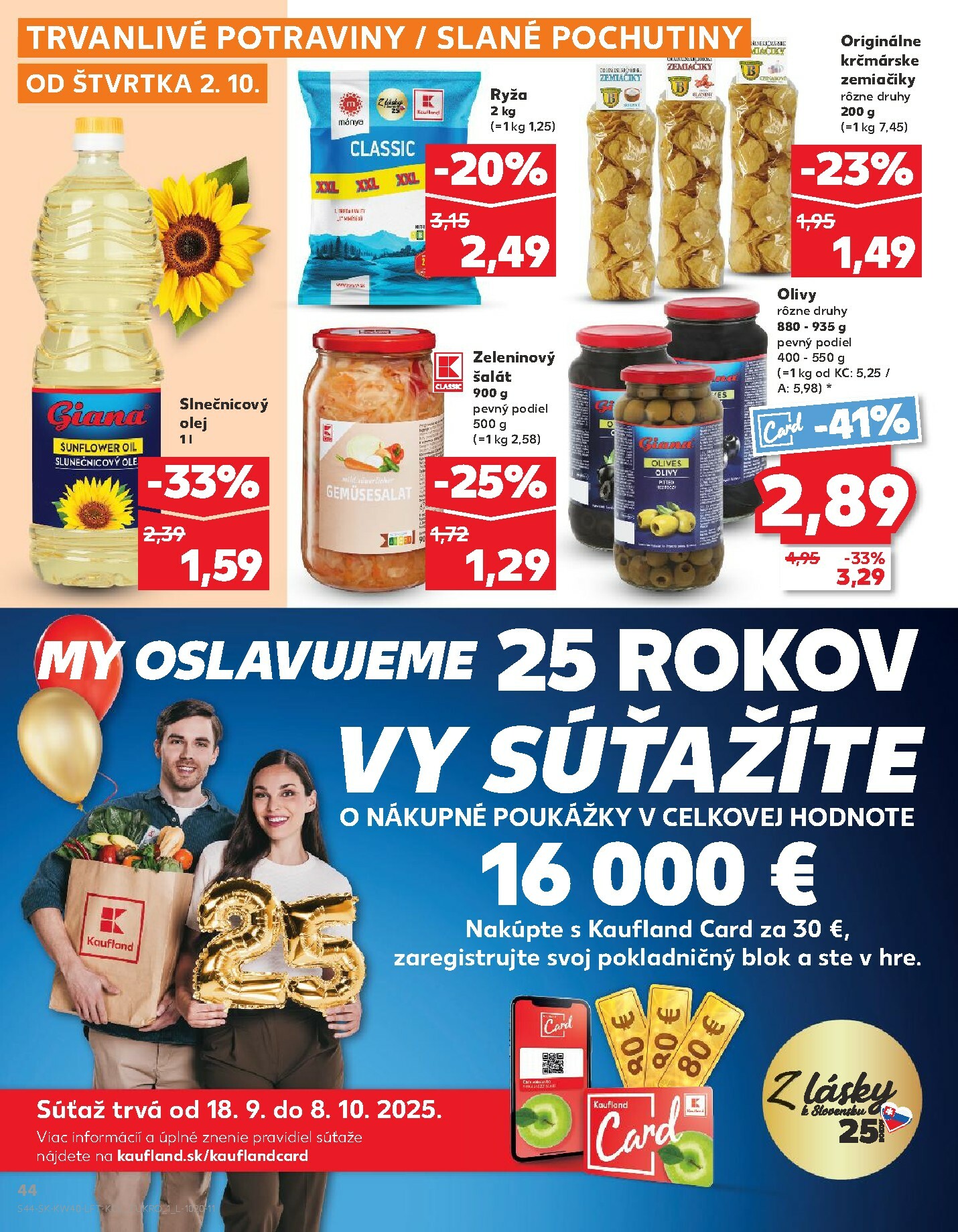 kaufland - Leták Kaufland platný od 02.10. do 08.10. - page: 44