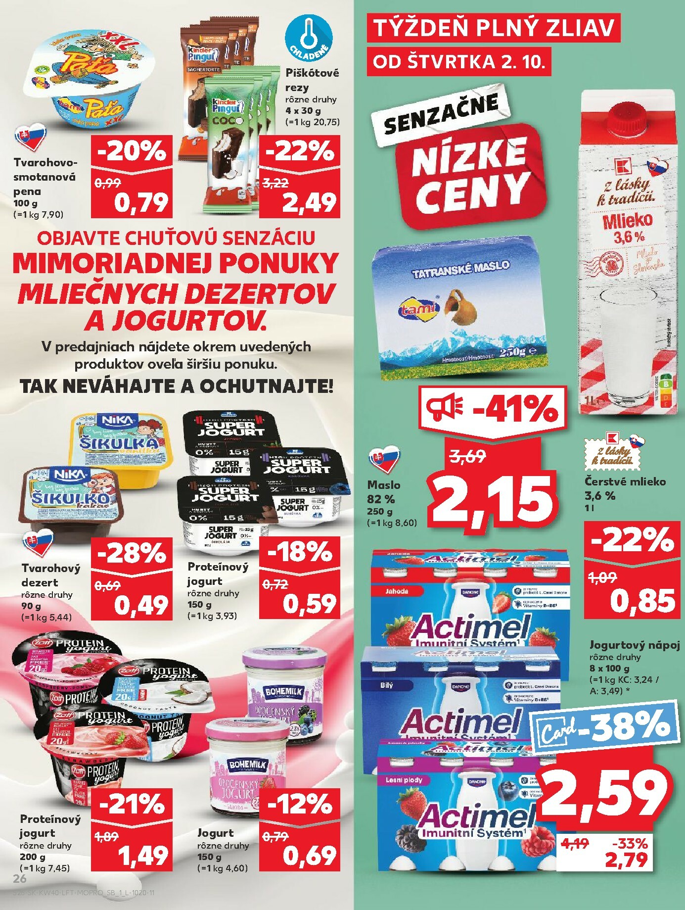 kaufland - Leták Kaufland platný od 02.10. do 08.10. - page: 26