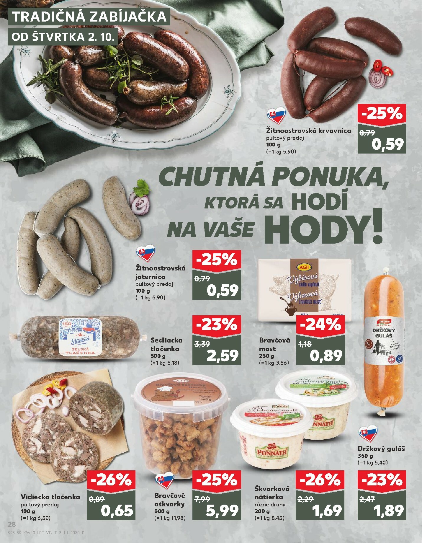 kaufland - Leták Kaufland platný od 02.10. do 08.10. - page: 28