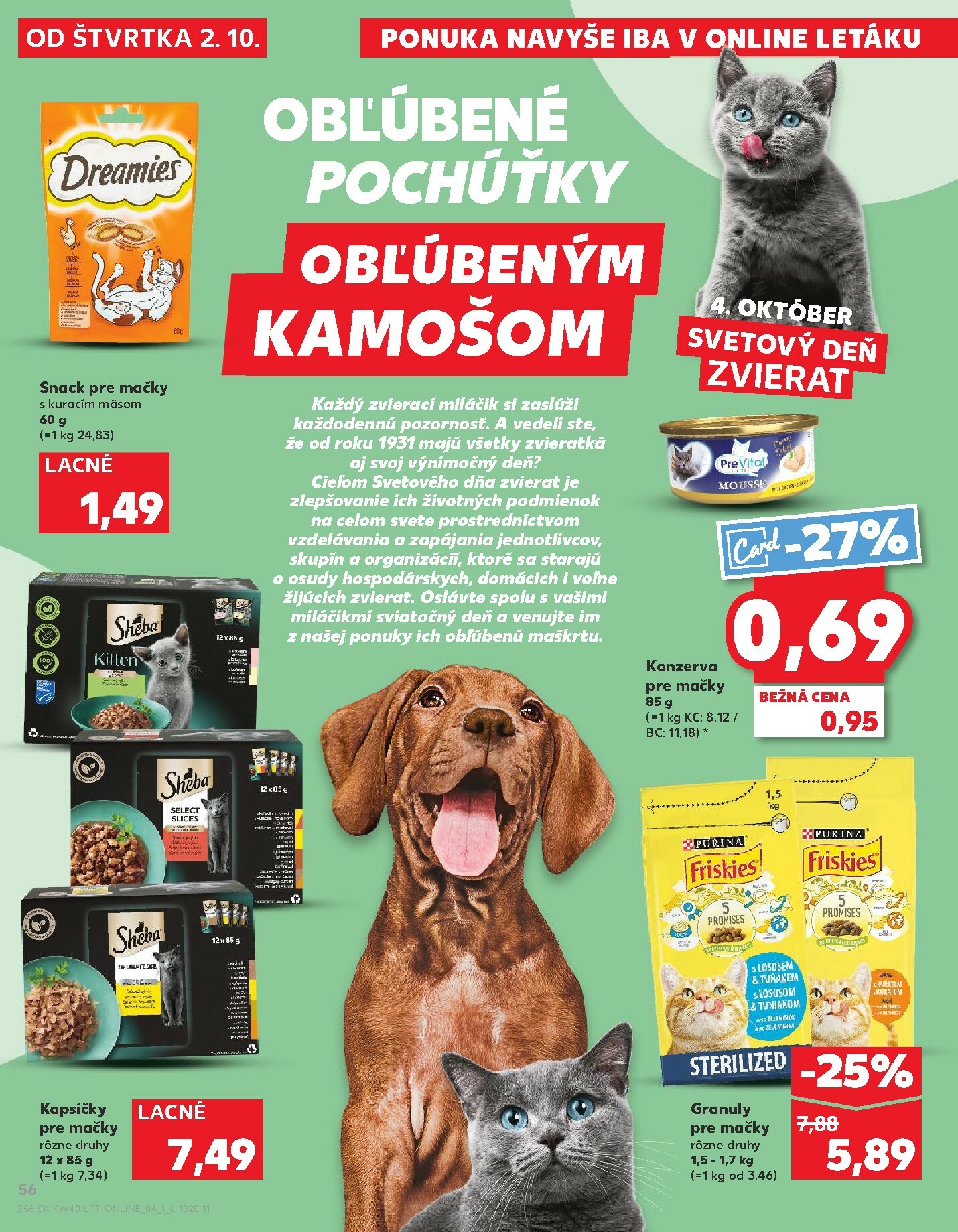 kaufland - Leták Kaufland platný od 02.10. do 08.10. - page: 56