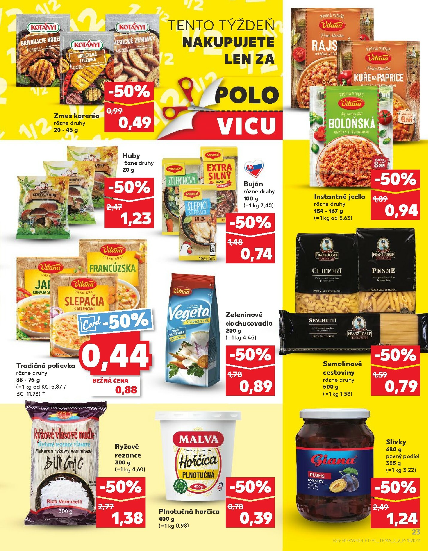 kaufland - Leták Kaufland platný od 02.10. do 08.10. - page: 23