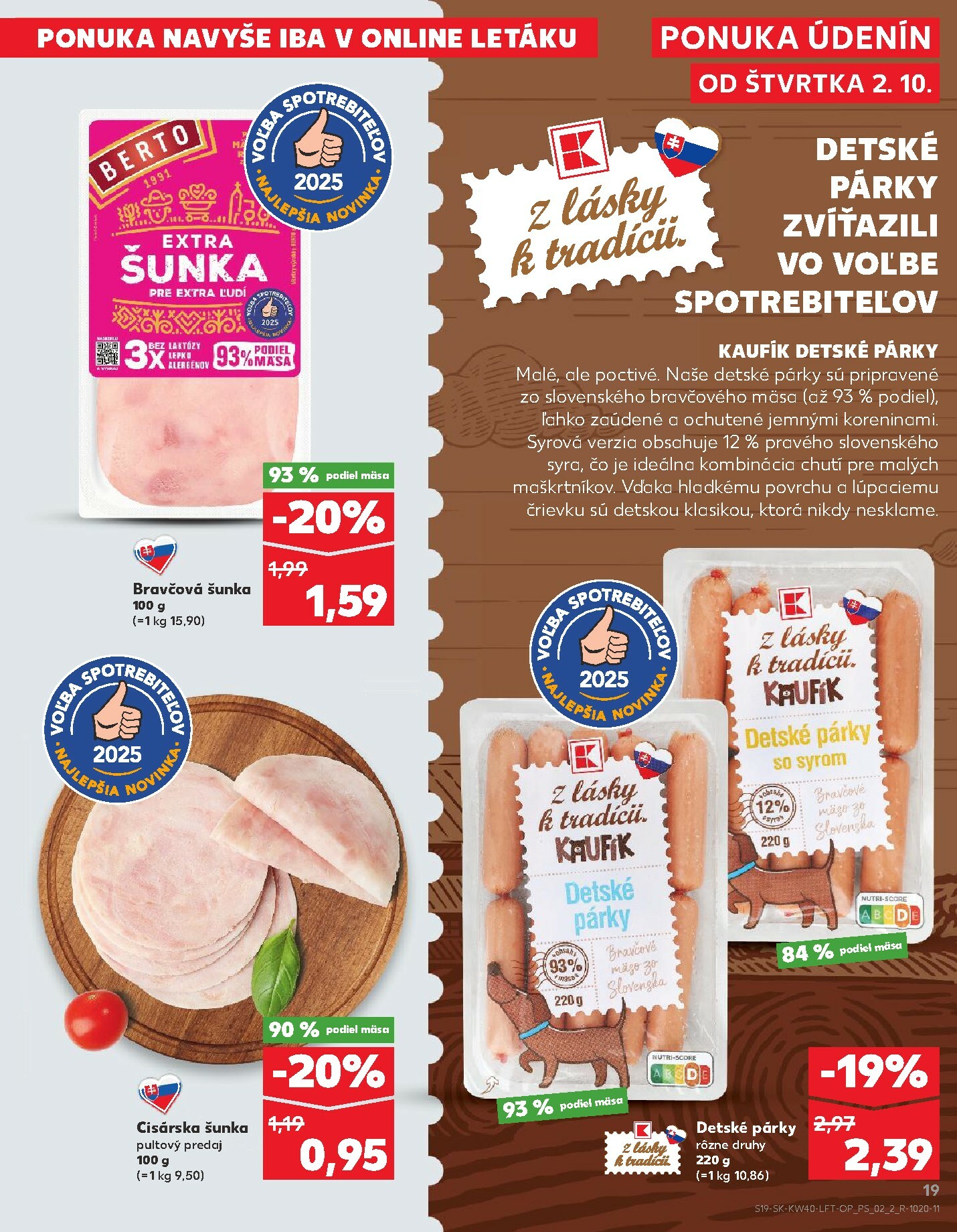 kaufland - Leták Kaufland platný od 02.10. do 08.10. - page: 19