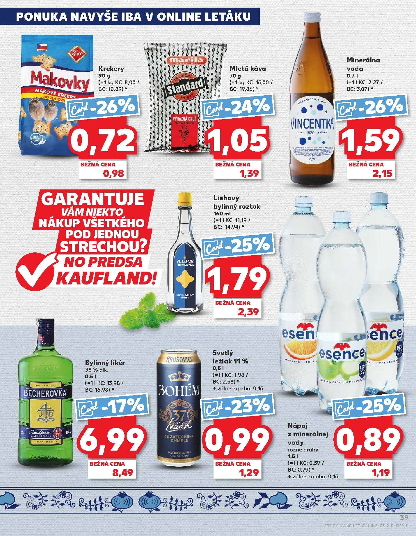 kaufland - Leták Kaufland platný od 02.10. do 08.10. - page: 39