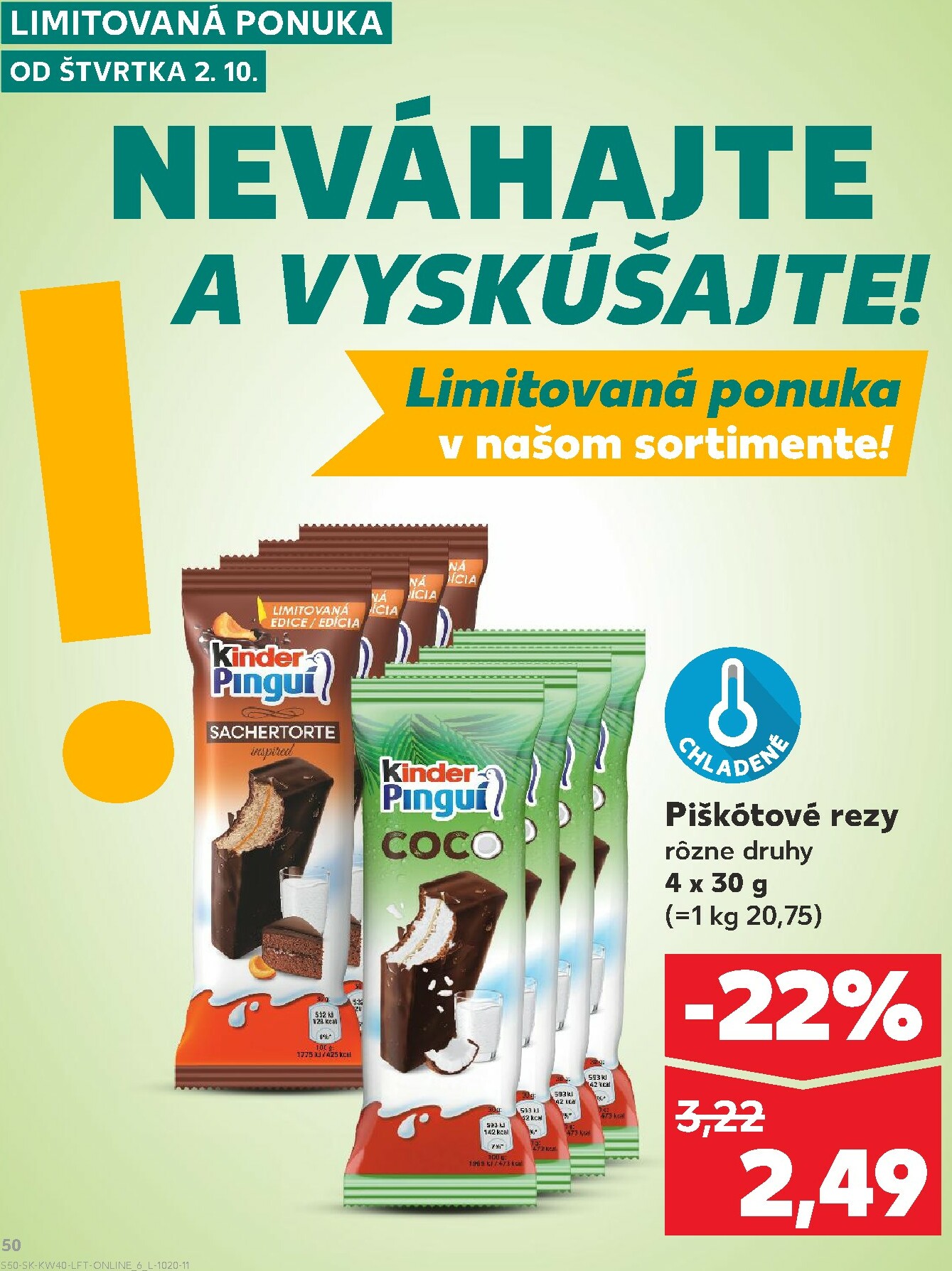 kaufland - Leták Kaufland platný od 02.10. do 08.10. - page: 50