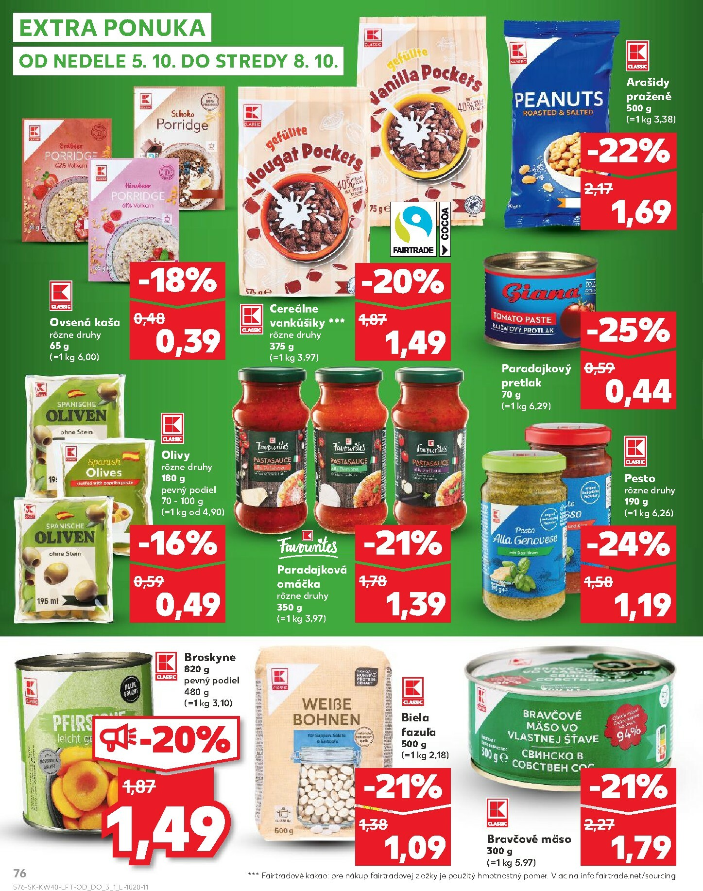 kaufland - Leták Kaufland platný od 02.10. do 08.10. - page: 76