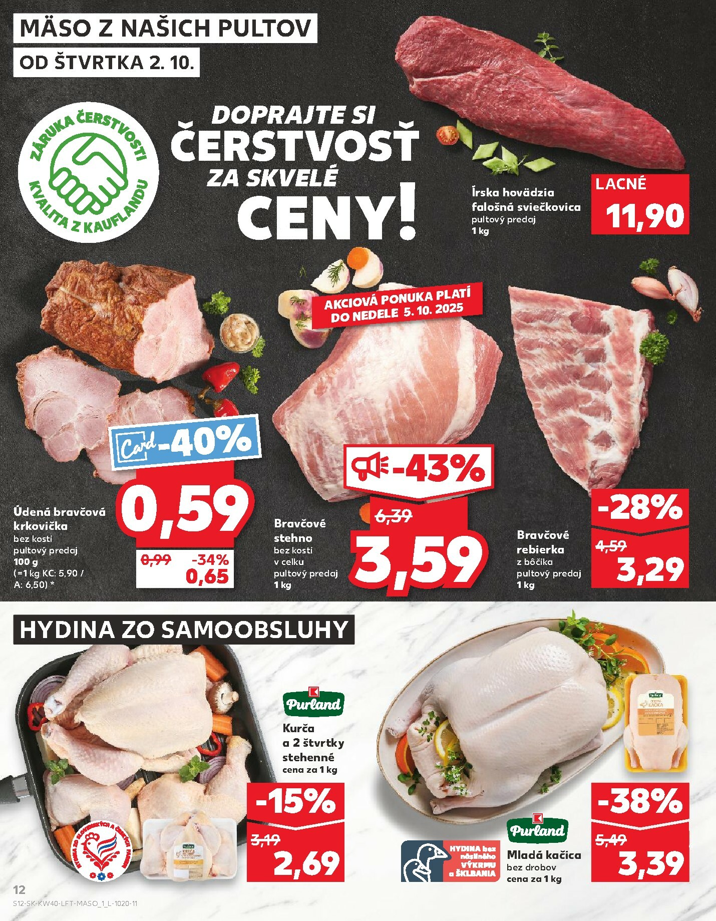 kaufland - Leták Kaufland platný od 02.10. do 08.10. - page: 12