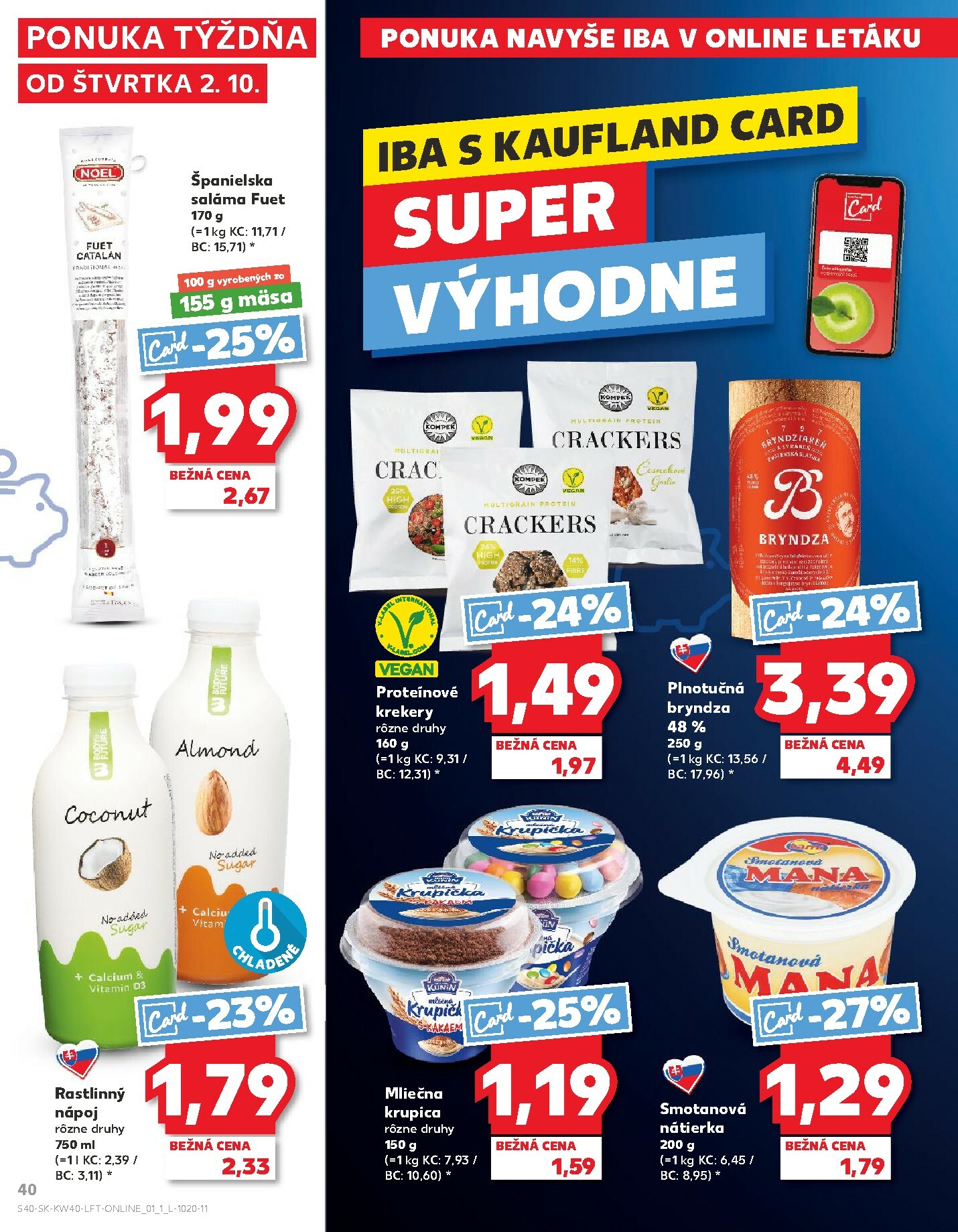 kaufland - Leták Kaufland platný od 02.10. do 08.10. - page: 40