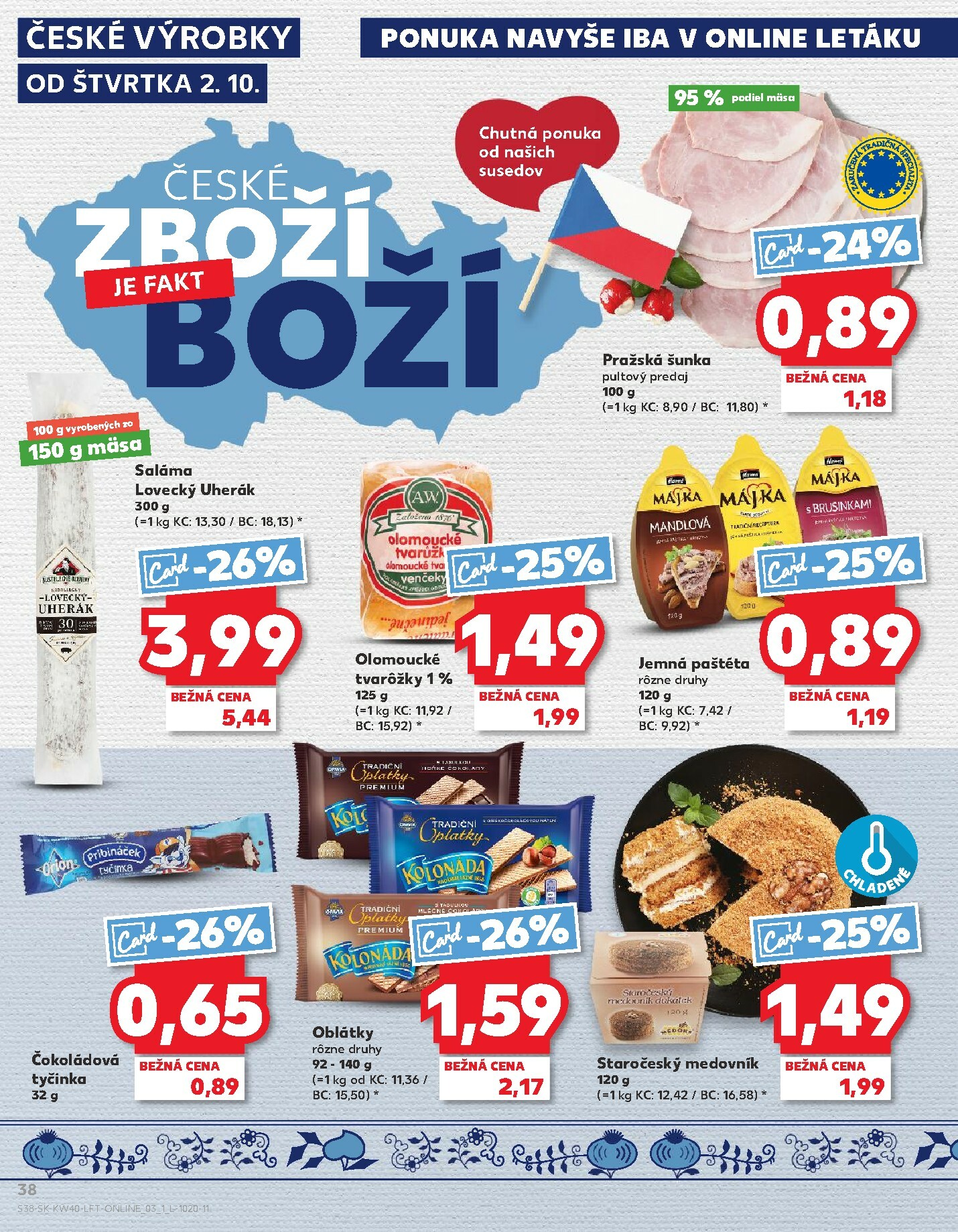 kaufland - Leták Kaufland platný od 02.10. do 08.10. - page: 38