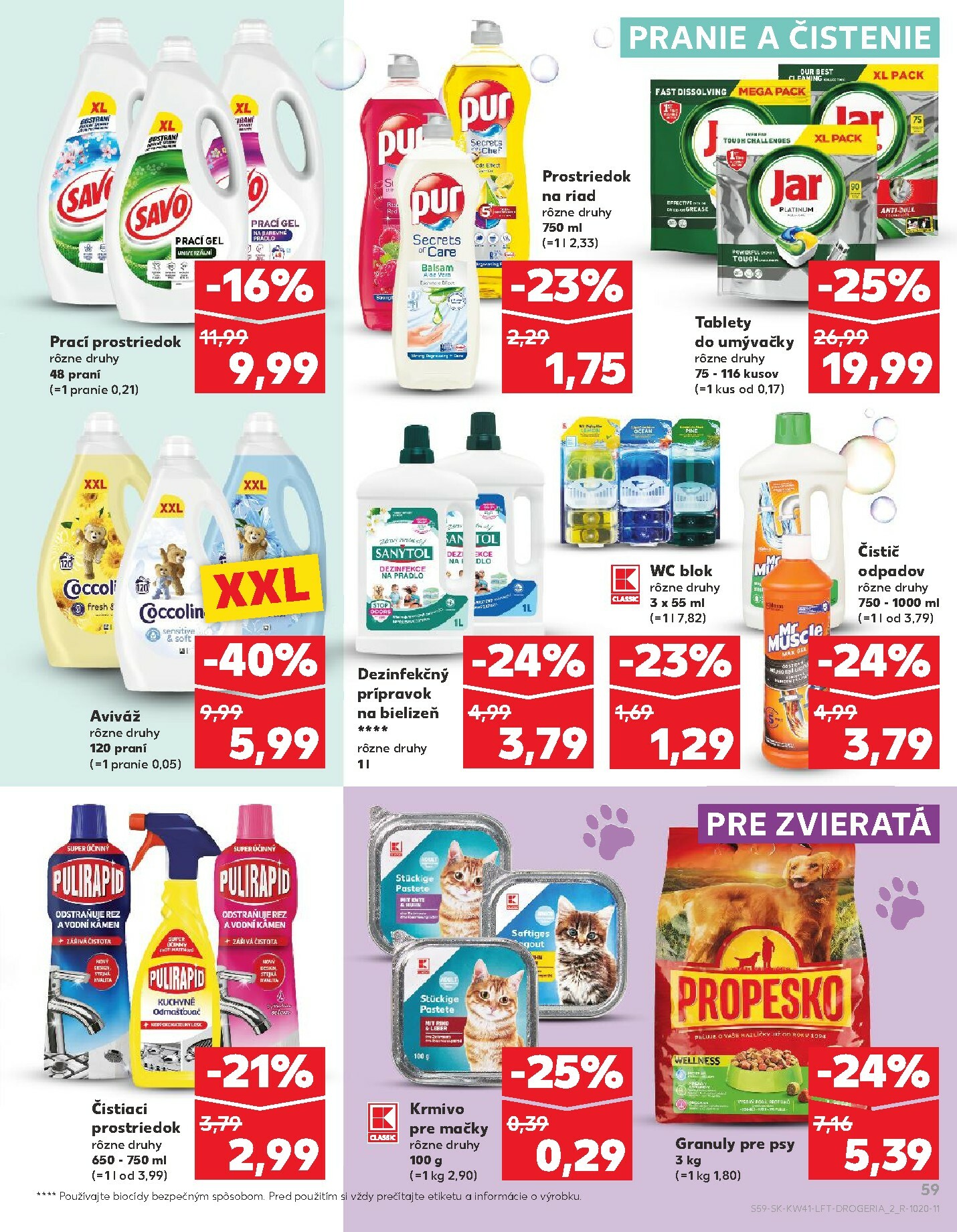 kaufland - Leták Kaufland platný od 09.10. do 15.10. - page: 59 kaufland - Leták Kaufland platný od 09.10. do 15.10. - page: 59
