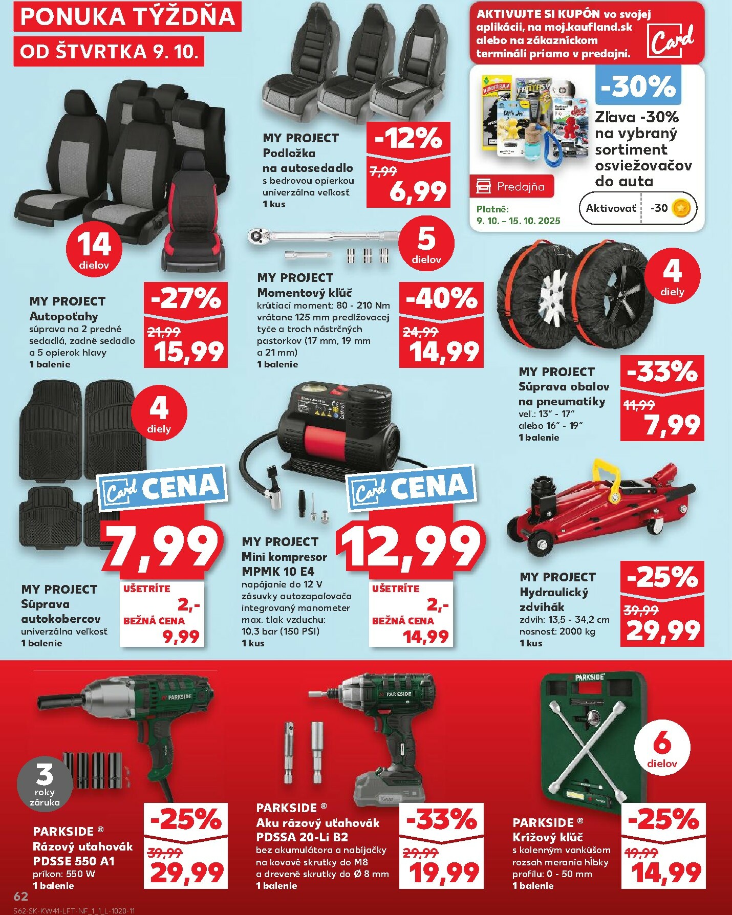 kaufland - Leták Kaufland platný od 09.10. do 15.10. - page: 62 kaufland - Leták Kaufland platný od 09.10. do 15.10. - page: 62