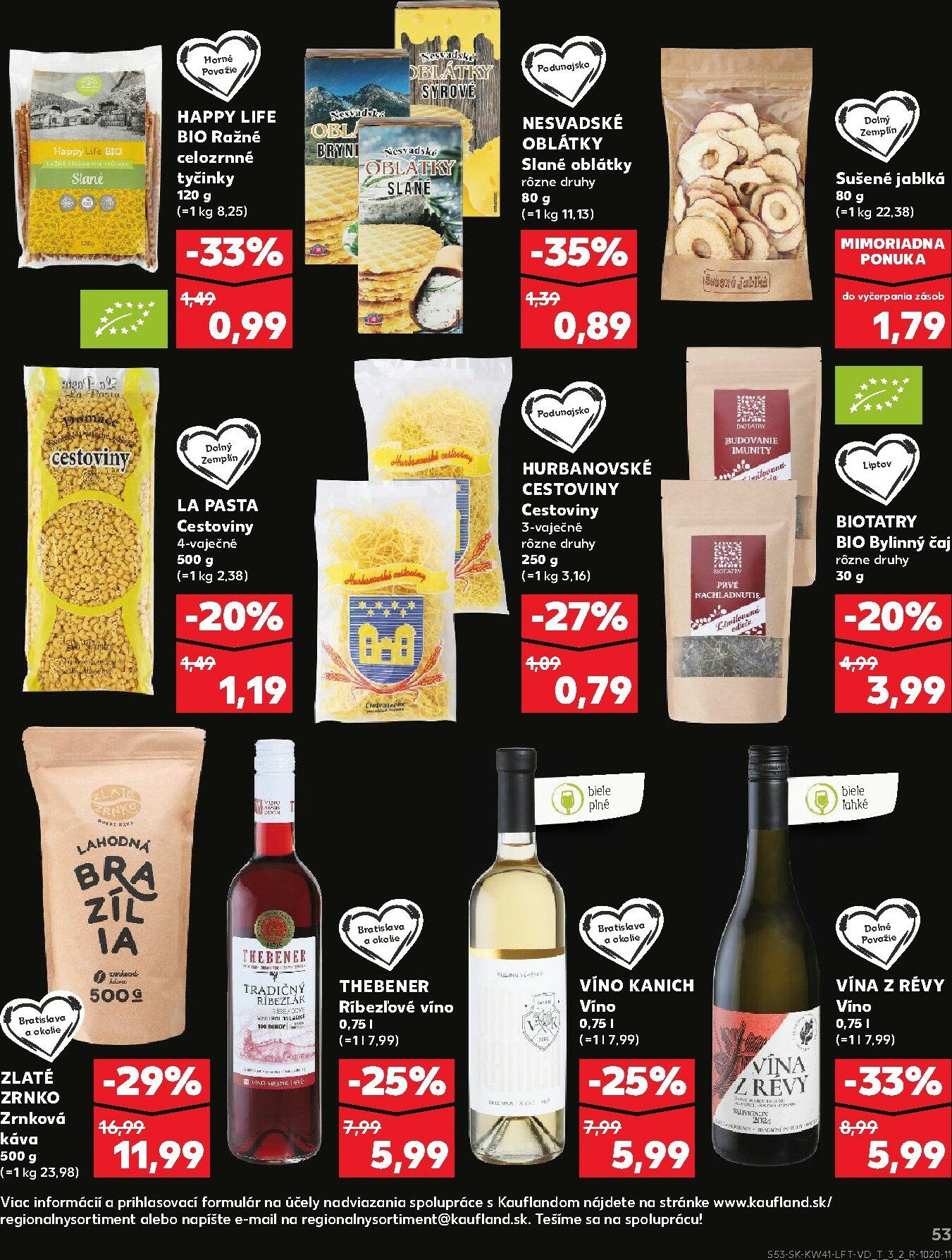 kaufland - Leták Kaufland platný od 09.10. do 15.10. - page: 53 kaufland - Leták Kaufland platný od 09.10. do 15.10. - page: 53
