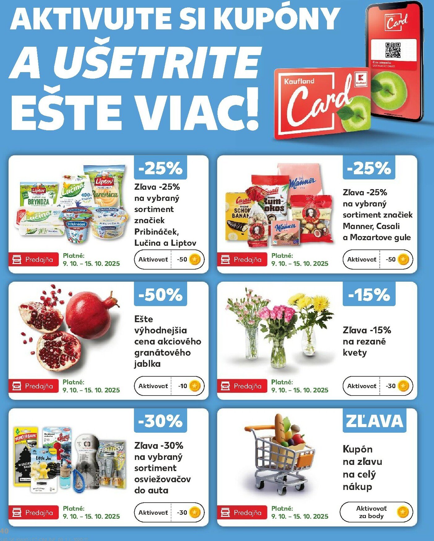 kaufland - Leták Kaufland platný od 09.10. do 15.10. - page: 40 kaufland - Leták Kaufland platný od 09.10. do 15.10. - page: 40