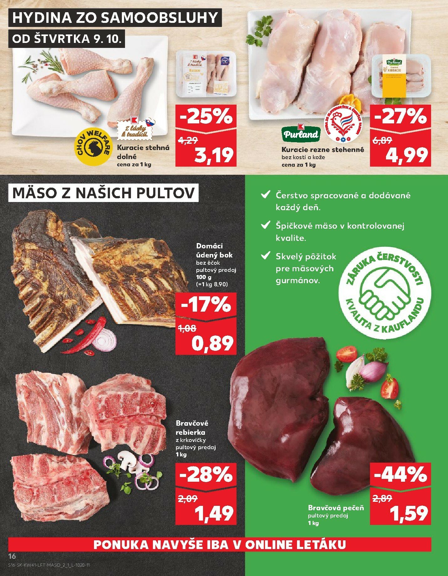 kaufland - Leták Kaufland platný od 09.10. do 15.10. - page: 16 kaufland - Leták Kaufland platný od 09.10. do 15.10. - page: 16