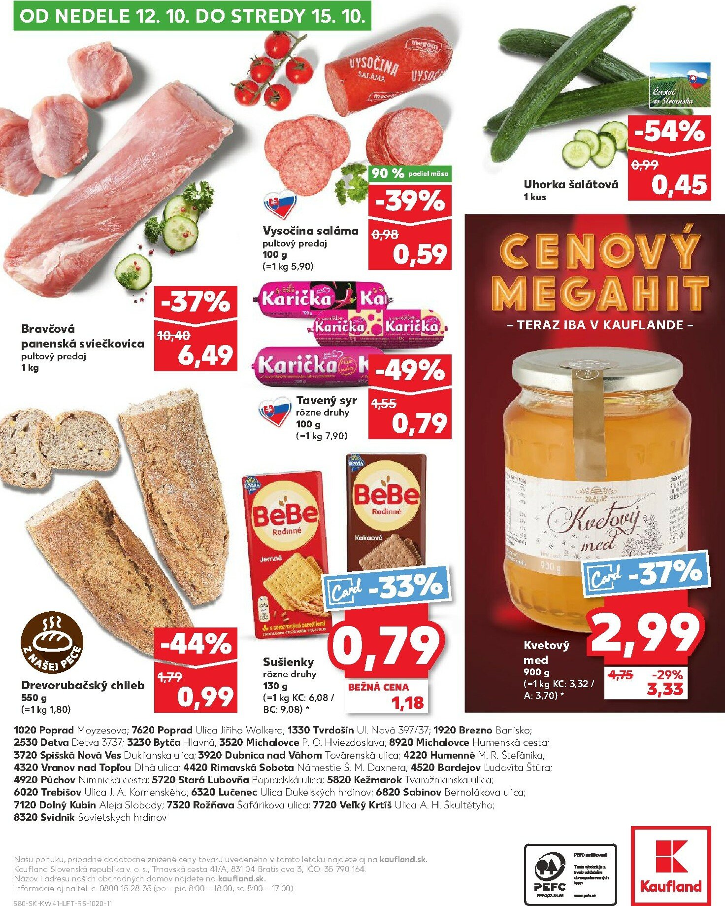 kaufland - Leták Kaufland platný od 09.10. do 15.10. - page: 80 kaufland - Leták Kaufland platný od 09.10. do 15.10. - page: 80