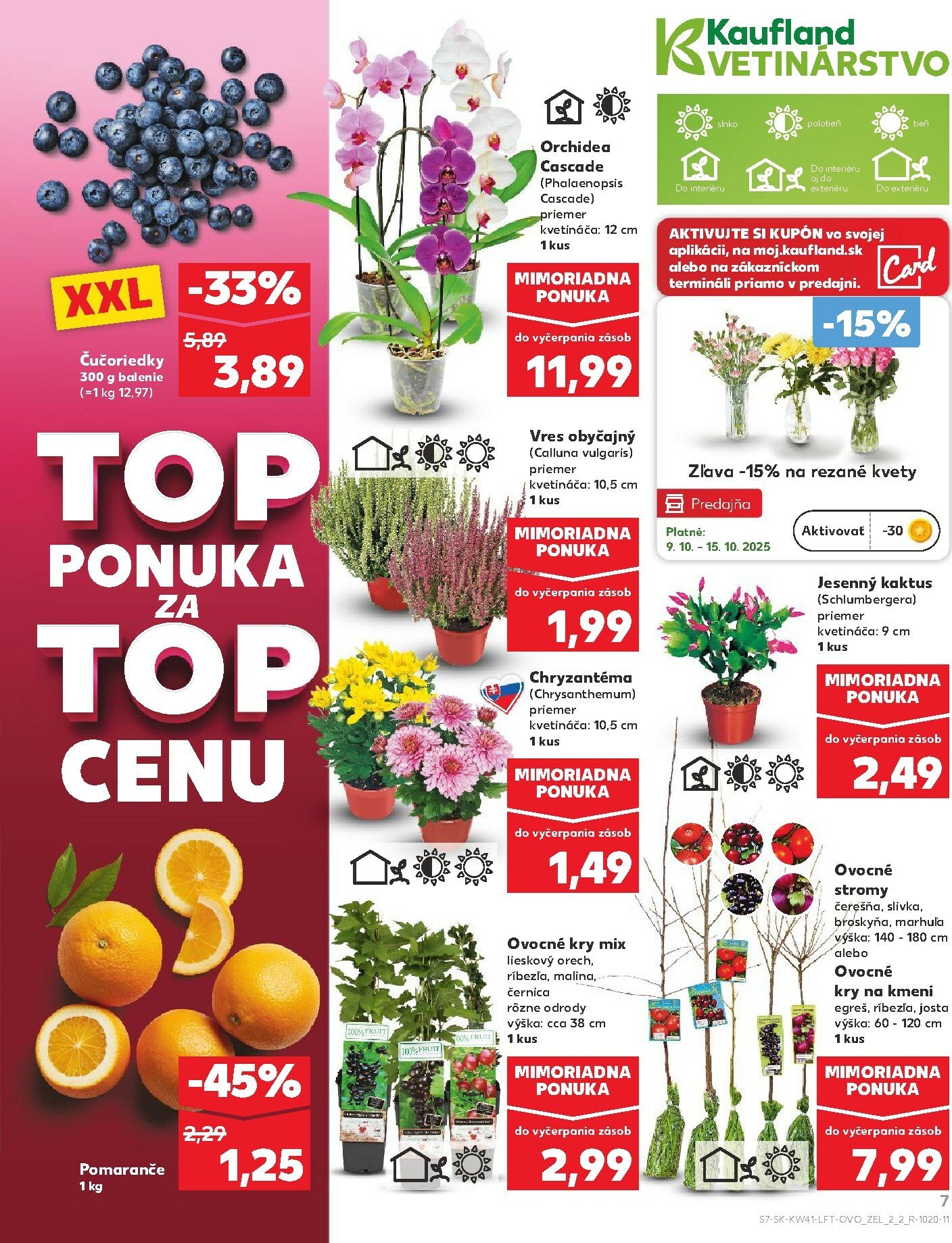 kaufland - Leták Kaufland platný od 09.10. do 15.10. - page: 7 kaufland - Leták Kaufland platný od 09.10. do 15.10. - page: 7