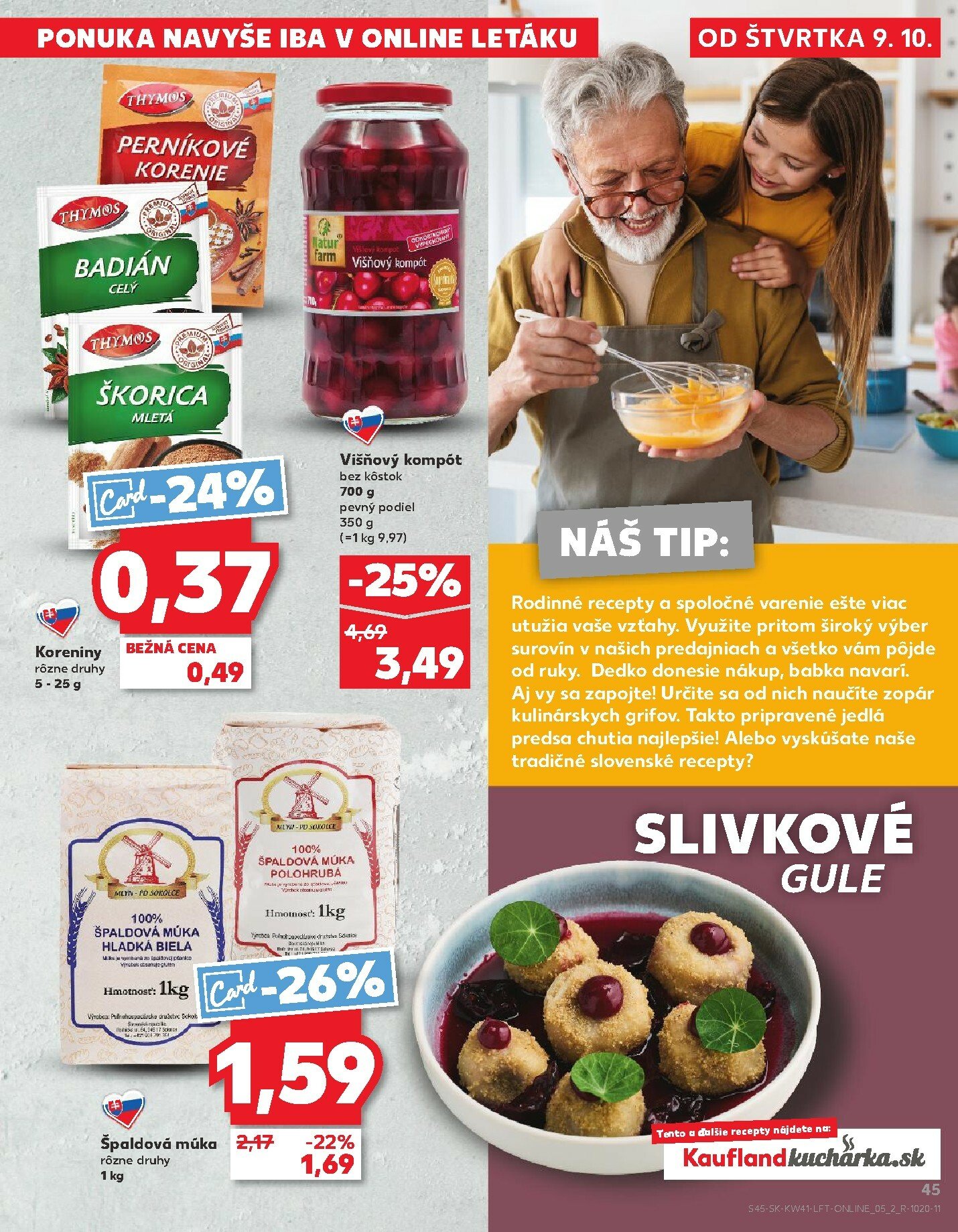 kaufland - Leták Kaufland platný od 09.10. do 15.10. - page: 45 kaufland - Leták Kaufland platný od 09.10. do 15.10. - page: 45