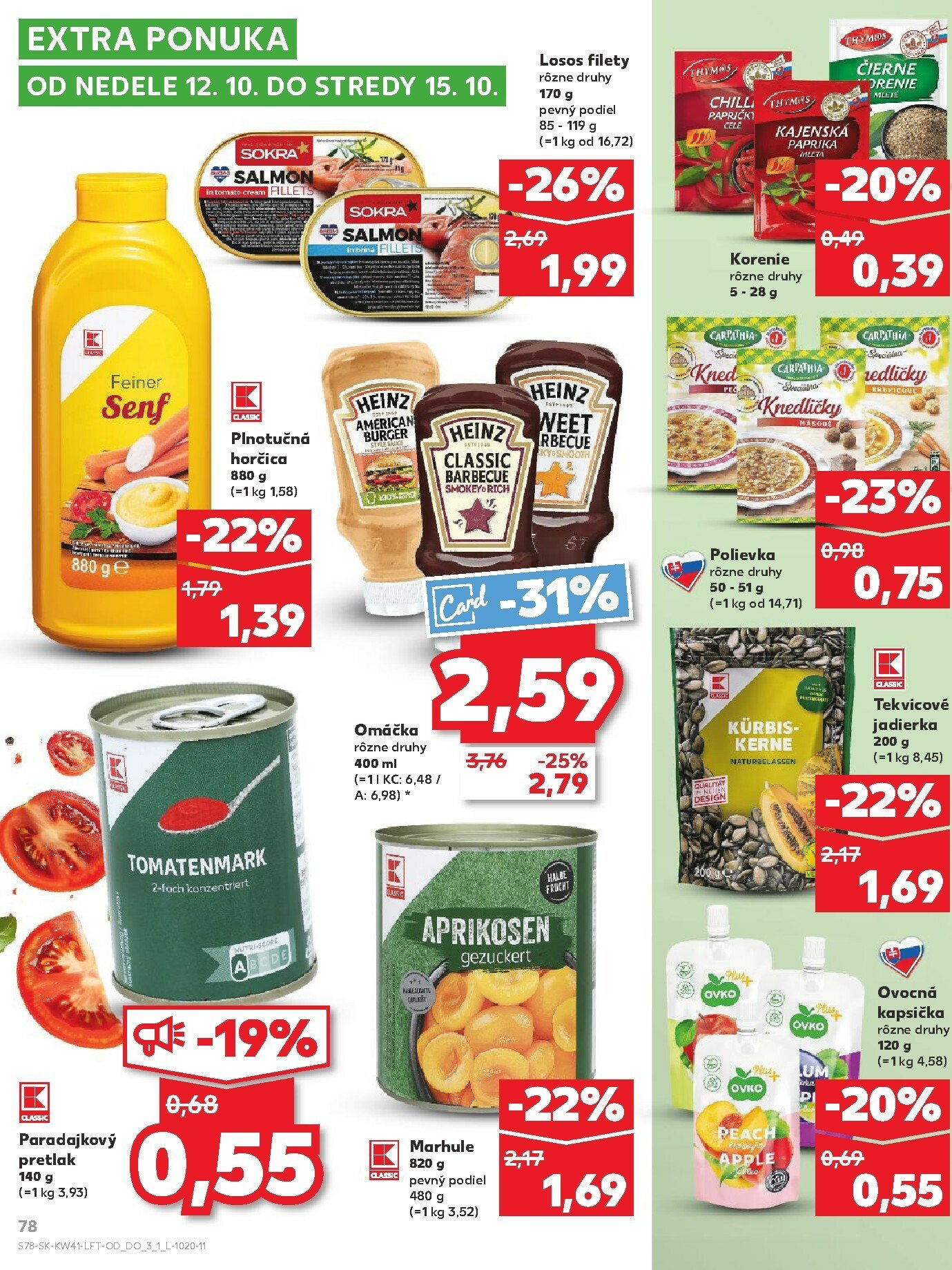 kaufland - Leták Kaufland platný od 09.10. do 15.10. - page: 78 kaufland - Leták Kaufland platný od 09.10. do 15.10. - page: 78