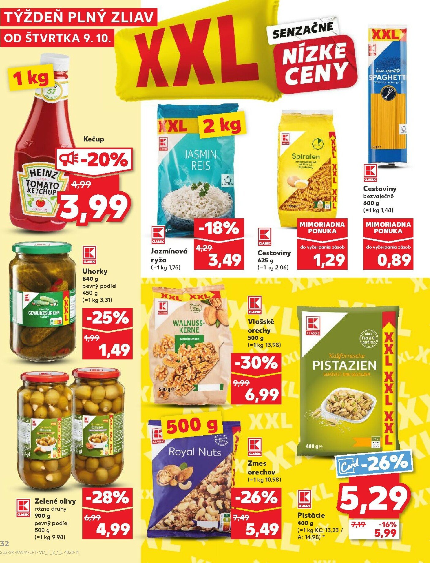 kaufland - Leták Kaufland platný od 09.10. do 15.10. - page: 32 kaufland - Leták Kaufland platný od 09.10. do 15.10. - page: 32