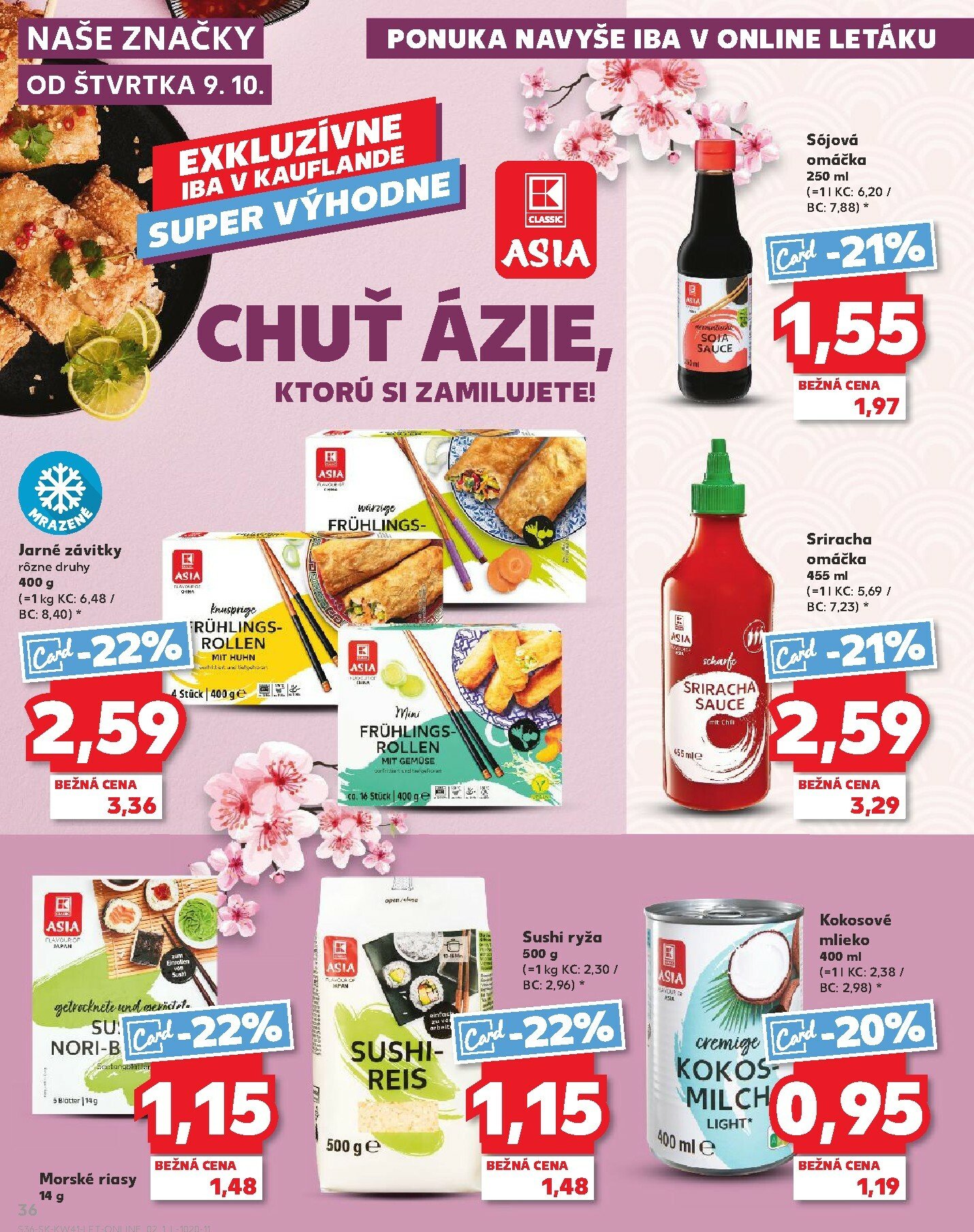 kaufland - Leták Kaufland platný od 09.10. do 15.10. - page: 36 kaufland - Leták Kaufland platný od 09.10. do 15.10. - page: 36