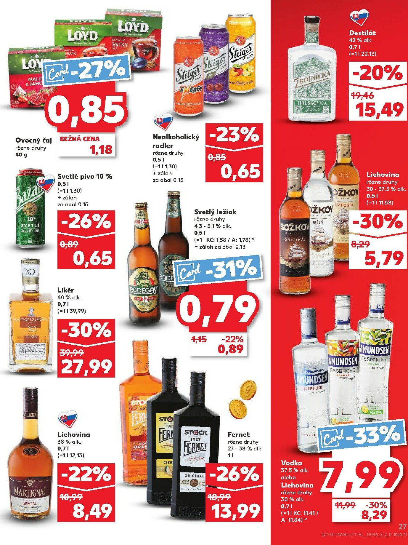 kaufland - Leták Kaufland platný od 09.10. do 15.10. - page: 27 kaufland - Leták Kaufland platný od 09.10. do 15.10. - page: 27