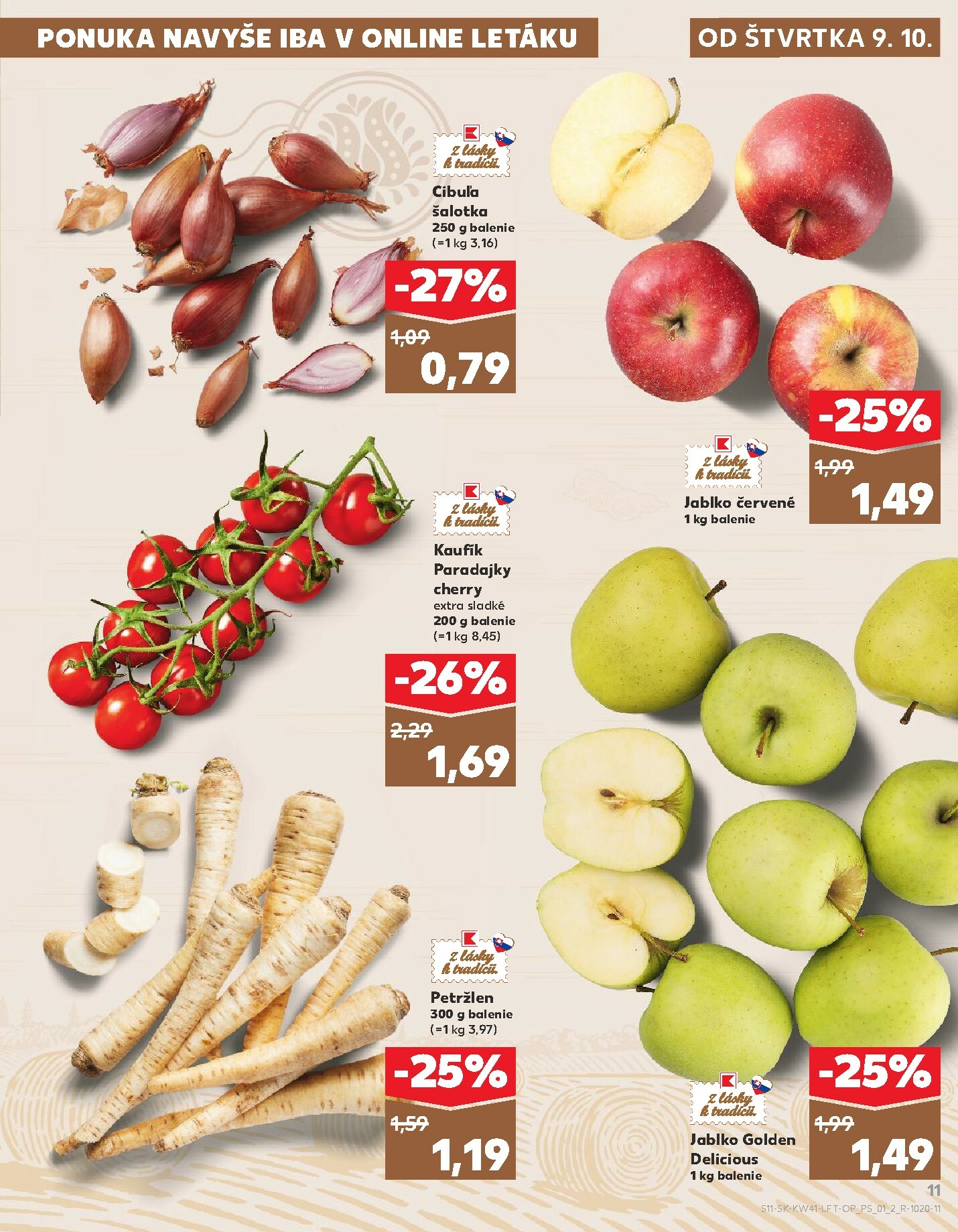 kaufland - Leták Kaufland platný od 09.10. do 15.10. - page: 11 kaufland - Leták Kaufland platný od 09.10. do 15.10. - page: 11