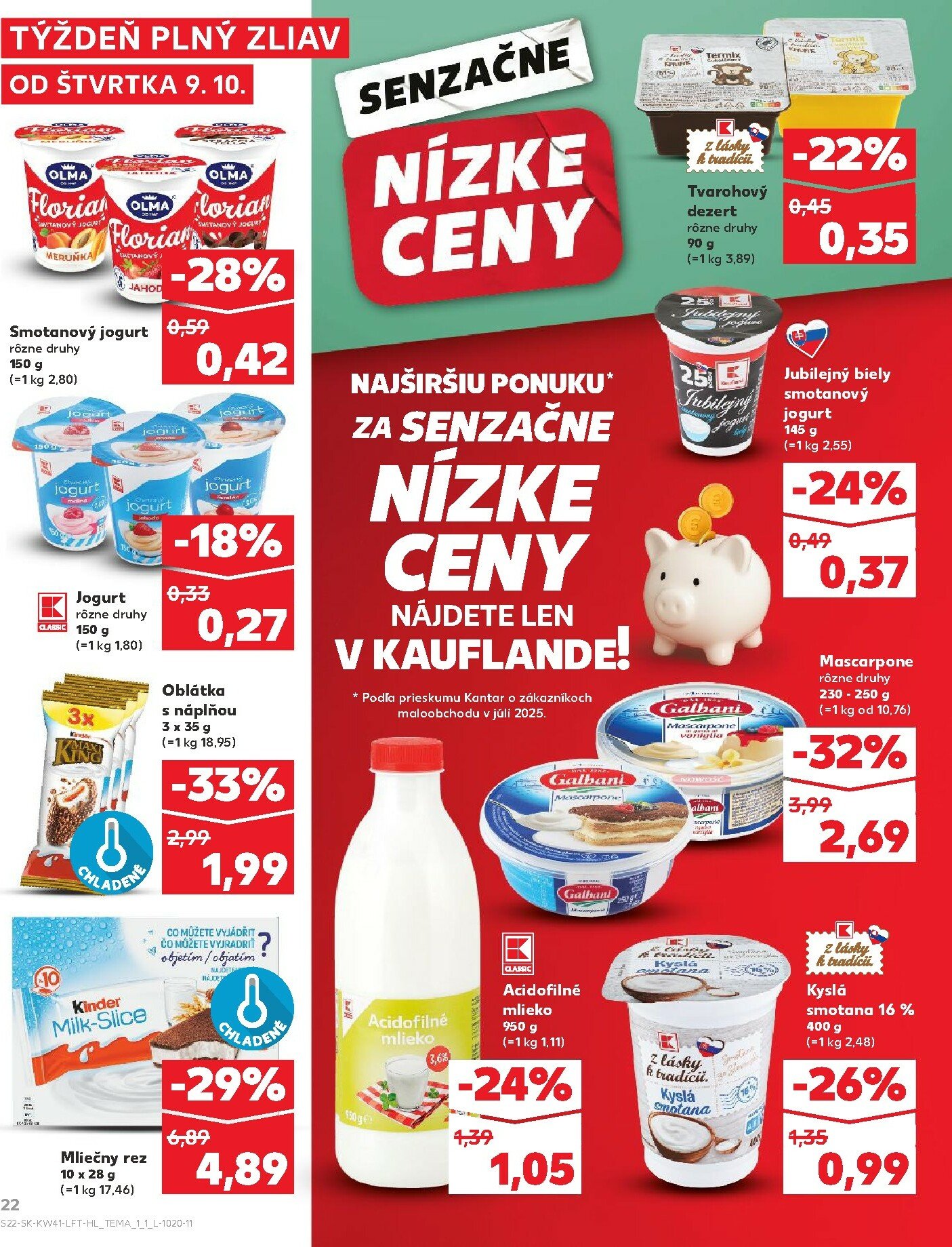 kaufland - Leták Kaufland platný od 09.10. do 15.10. - page: 22 kaufland - Leták Kaufland platný od 09.10. do 15.10. - page: 22