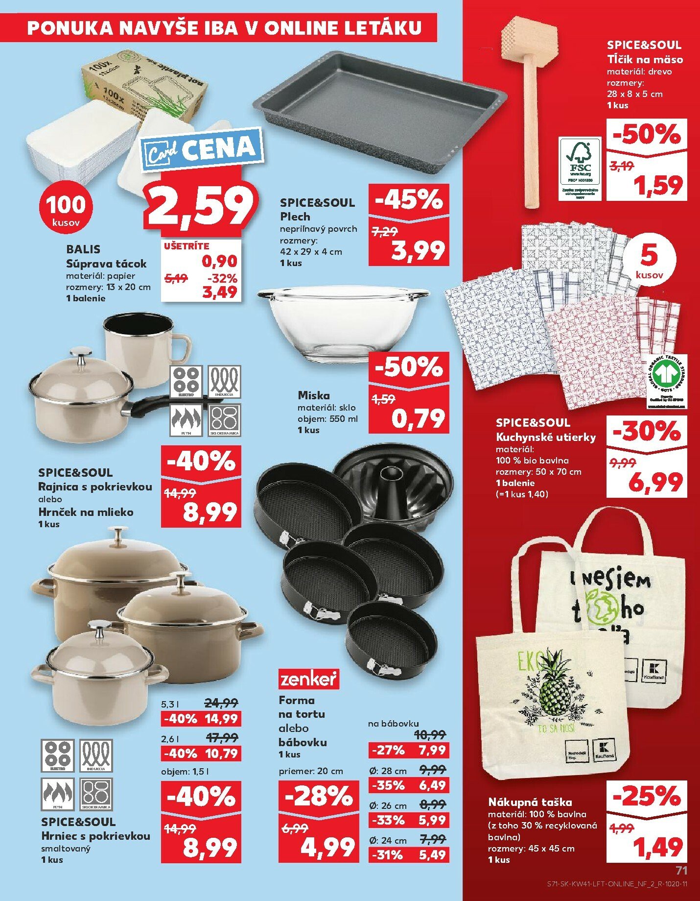 kaufland - Leták Kaufland platný od 09.10. do 15.10. - page: 71 kaufland - Leták Kaufland platný od 09.10. do 15.10. - page: 71