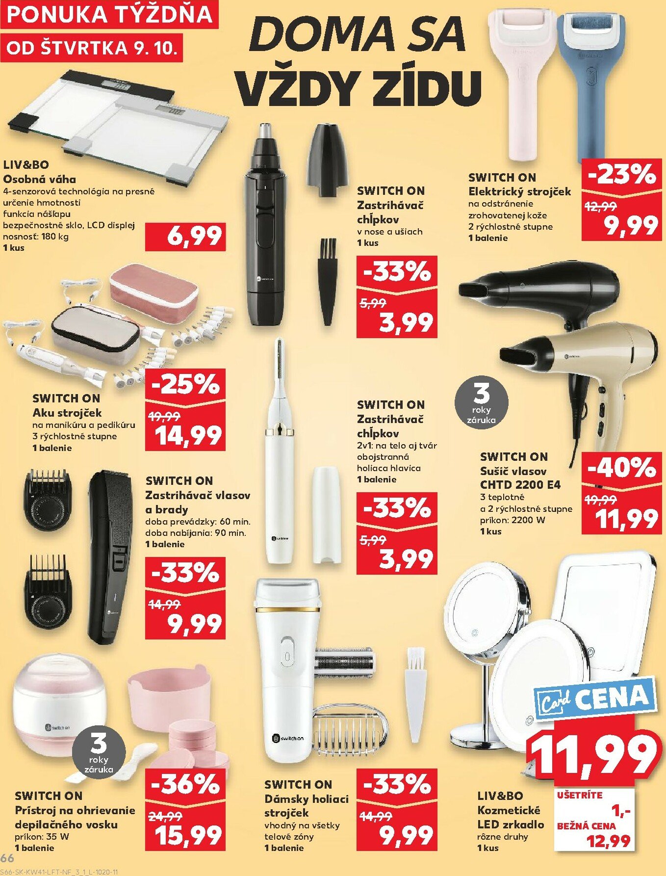 kaufland - Leták Kaufland platný od 09.10. do 15.10. - page: 66 kaufland - Leták Kaufland platný od 09.10. do 15.10. - page: 66