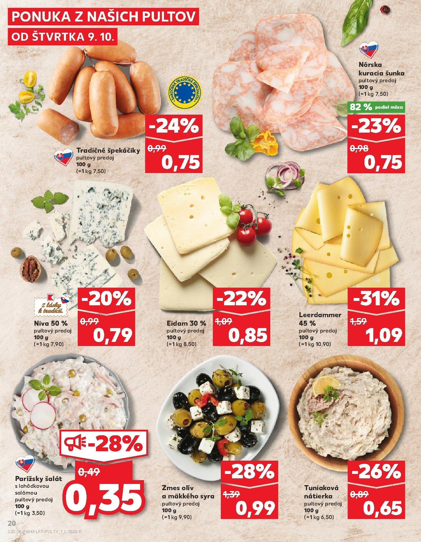 kaufland - Leták Kaufland platný od 09.10. do 15.10. - page: 20 kaufland - Leták Kaufland platný od 09.10. do 15.10. - page: 20