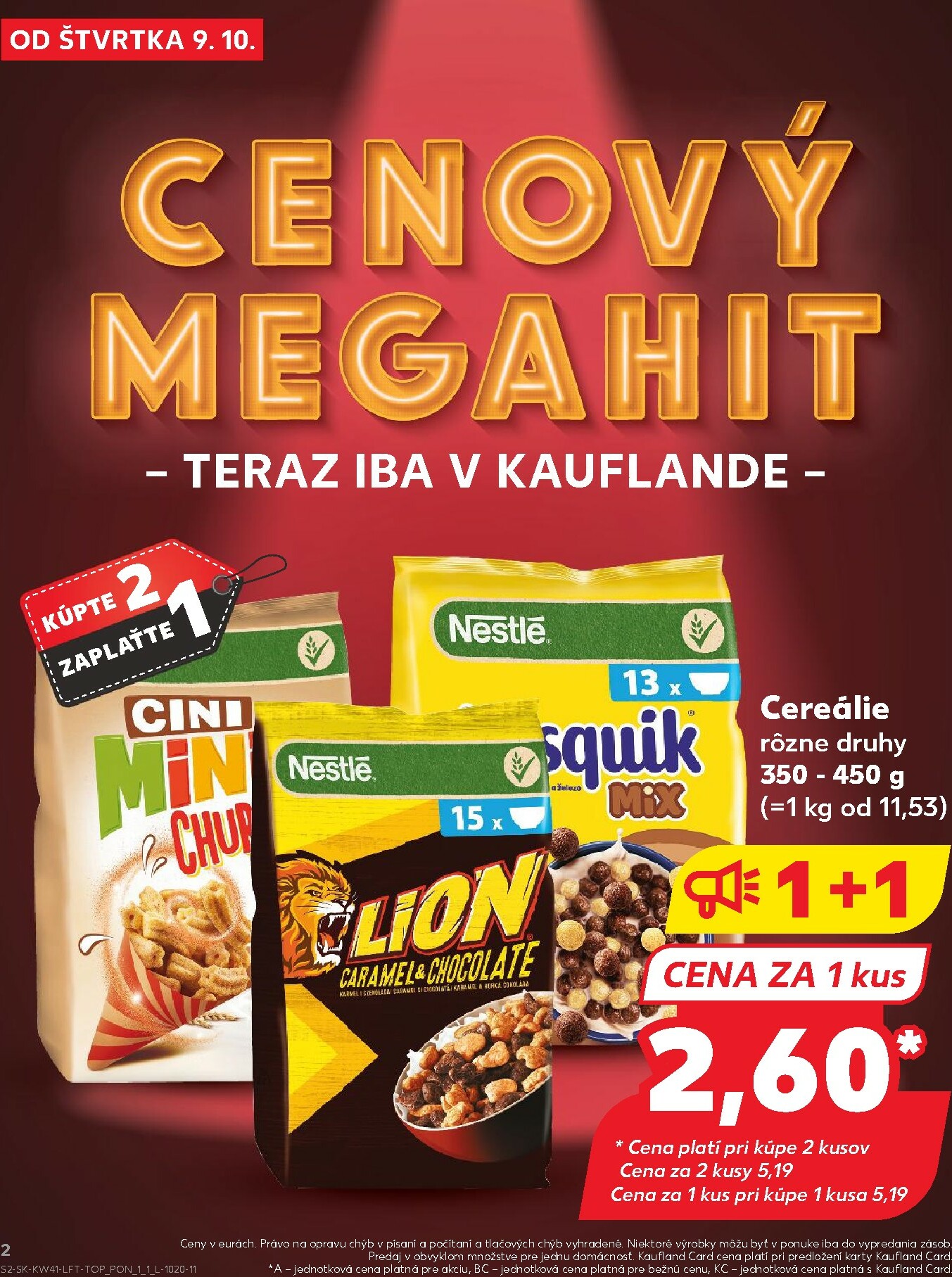 kaufland - Leták Kaufland platný od 09.10. do 15.10. - page: 2 kaufland - Leták Kaufland platný od 09.10. do 15.10. - page: 2