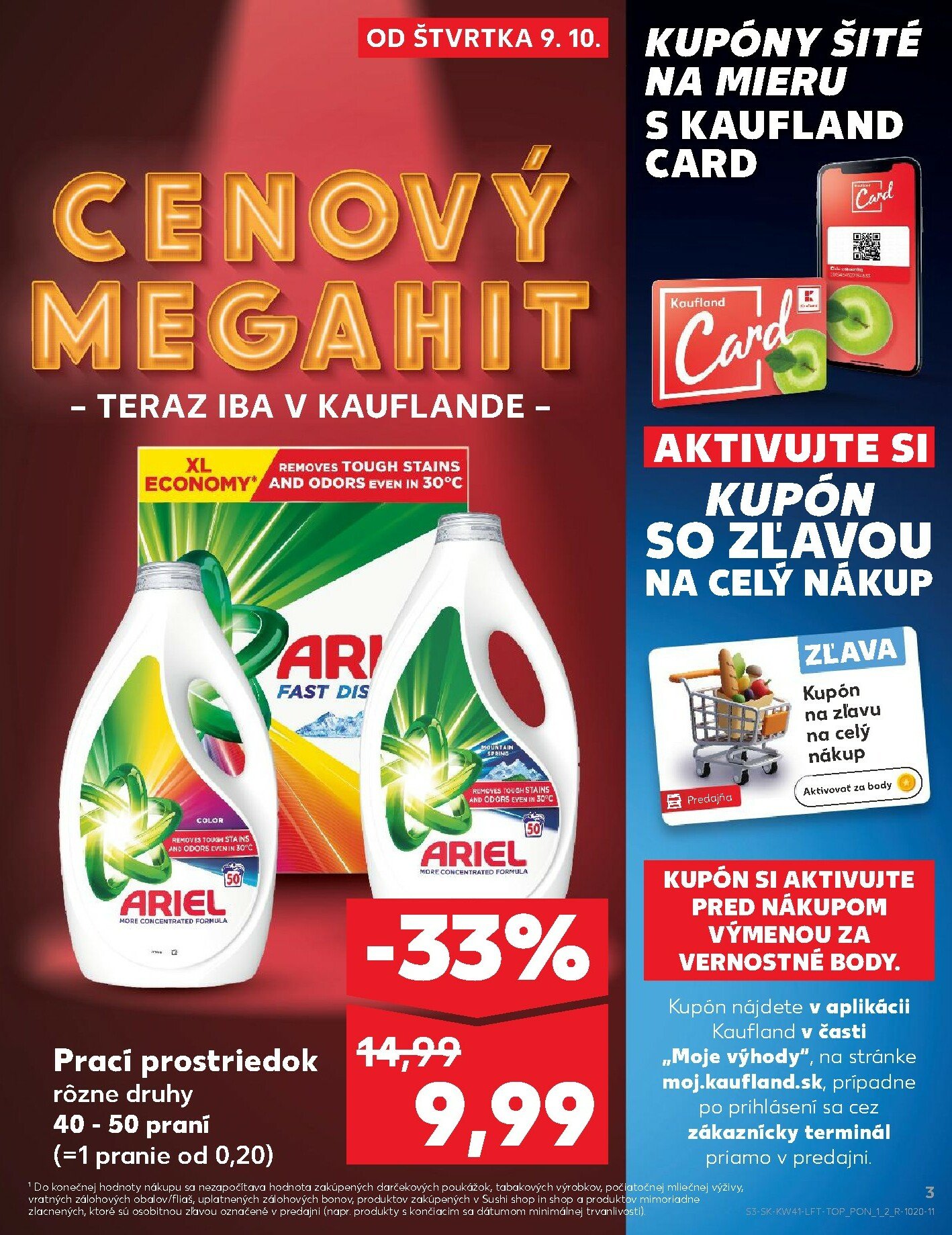 kaufland - Leták Kaufland platný od 09.10. do 15.10. - page: 3 kaufland - Leták Kaufland platný od 09.10. do 15.10. - page: 3