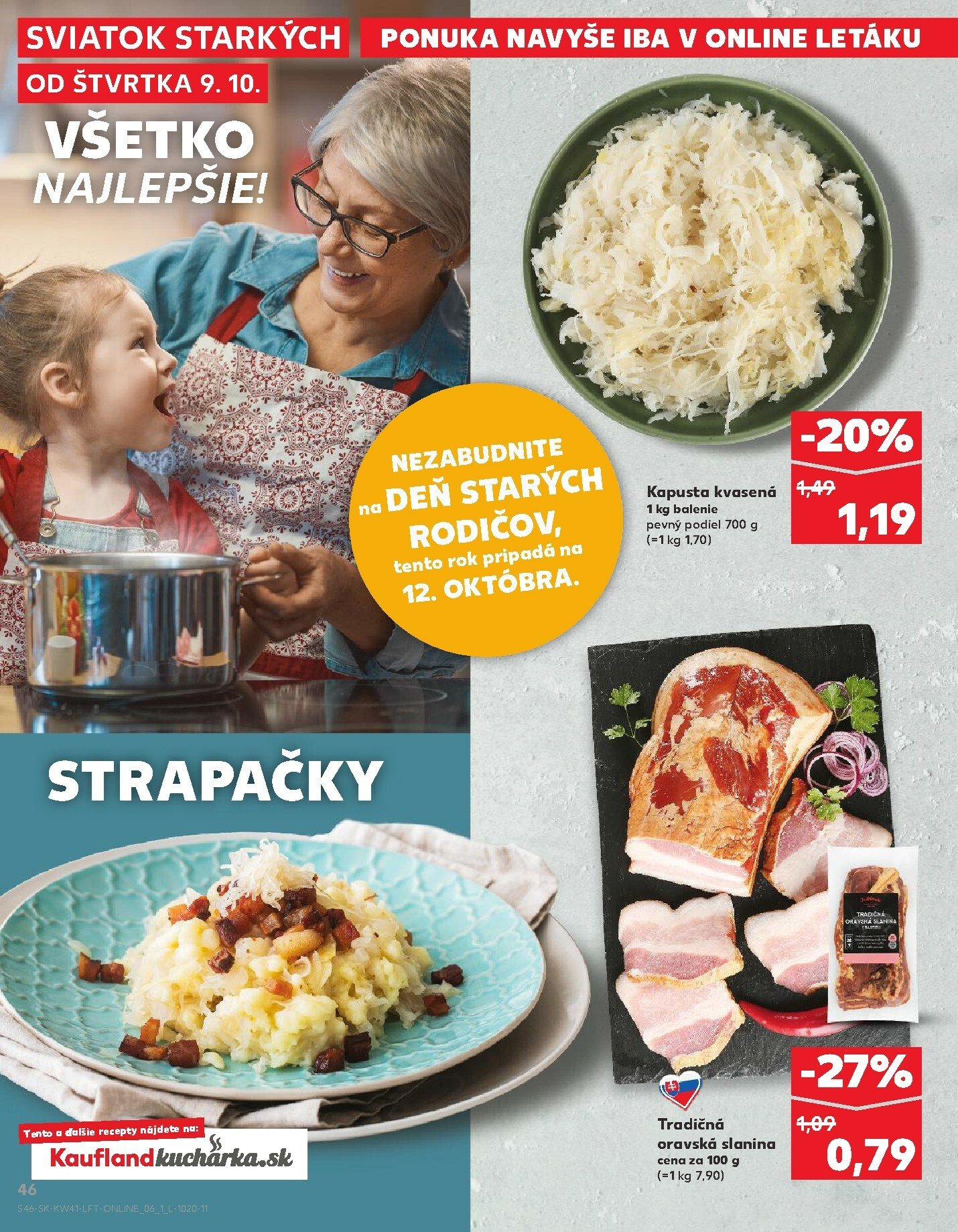kaufland - Leták Kaufland platný od 09.10. do 15.10. - page: 46 kaufland - Leták Kaufland platný od 09.10. do 15.10. - page: 46