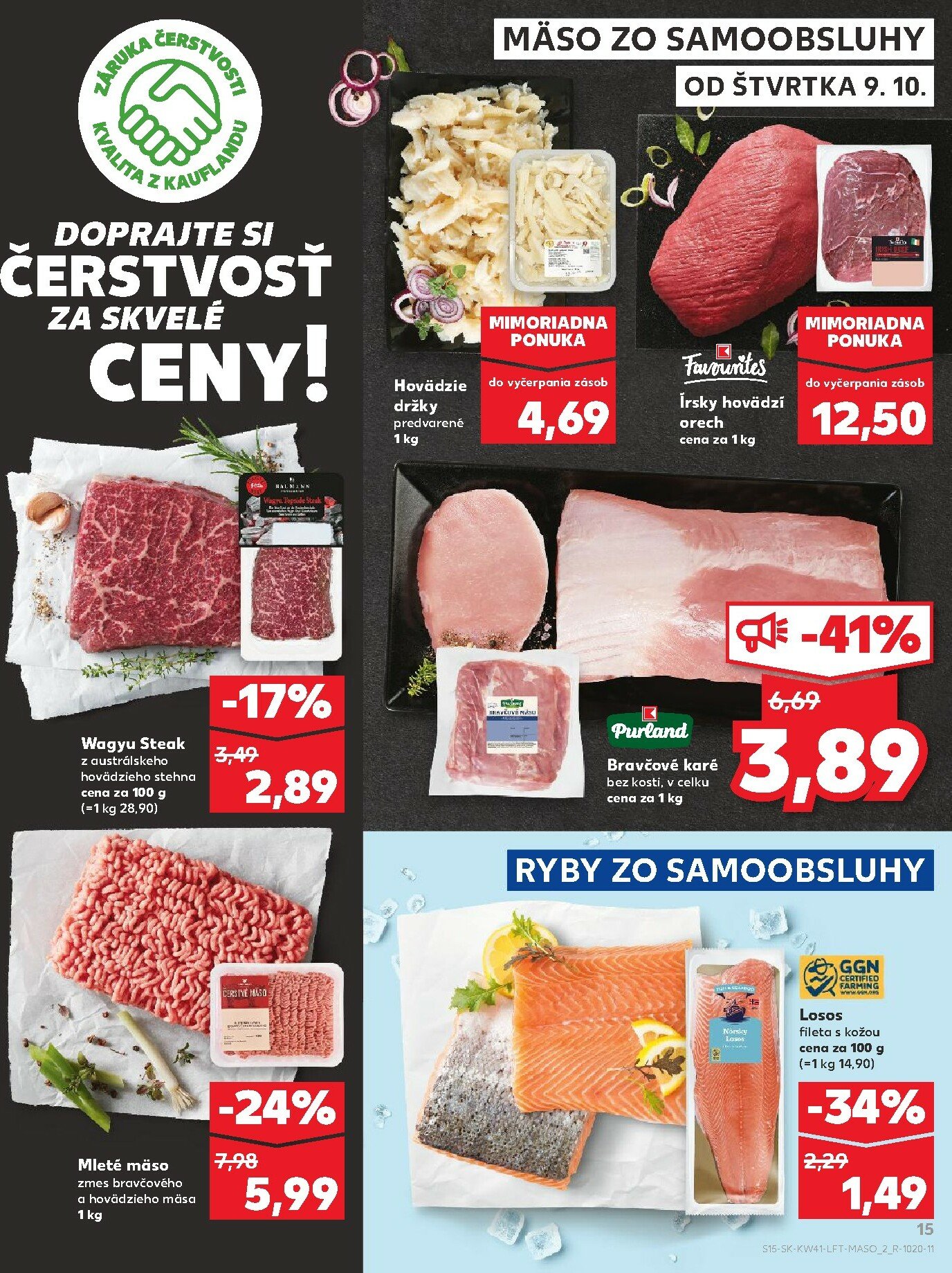 kaufland - Leták Kaufland platný od 09.10. do 15.10. - page: 15 kaufland - Leták Kaufland platný od 09.10. do 15.10. - page: 15