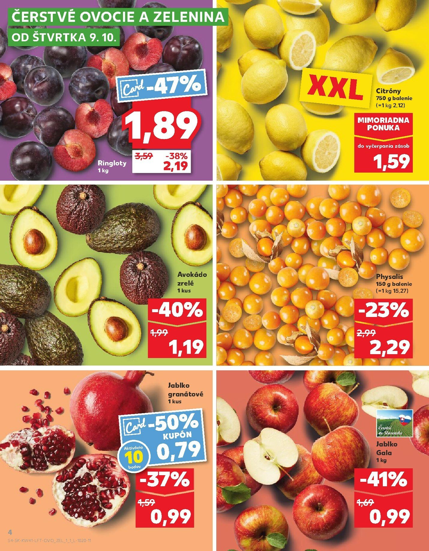 kaufland - Leták Kaufland platný od 09.10. do 15.10. - page: 4 kaufland - Leták Kaufland platný od 09.10. do 15.10. - page: 4