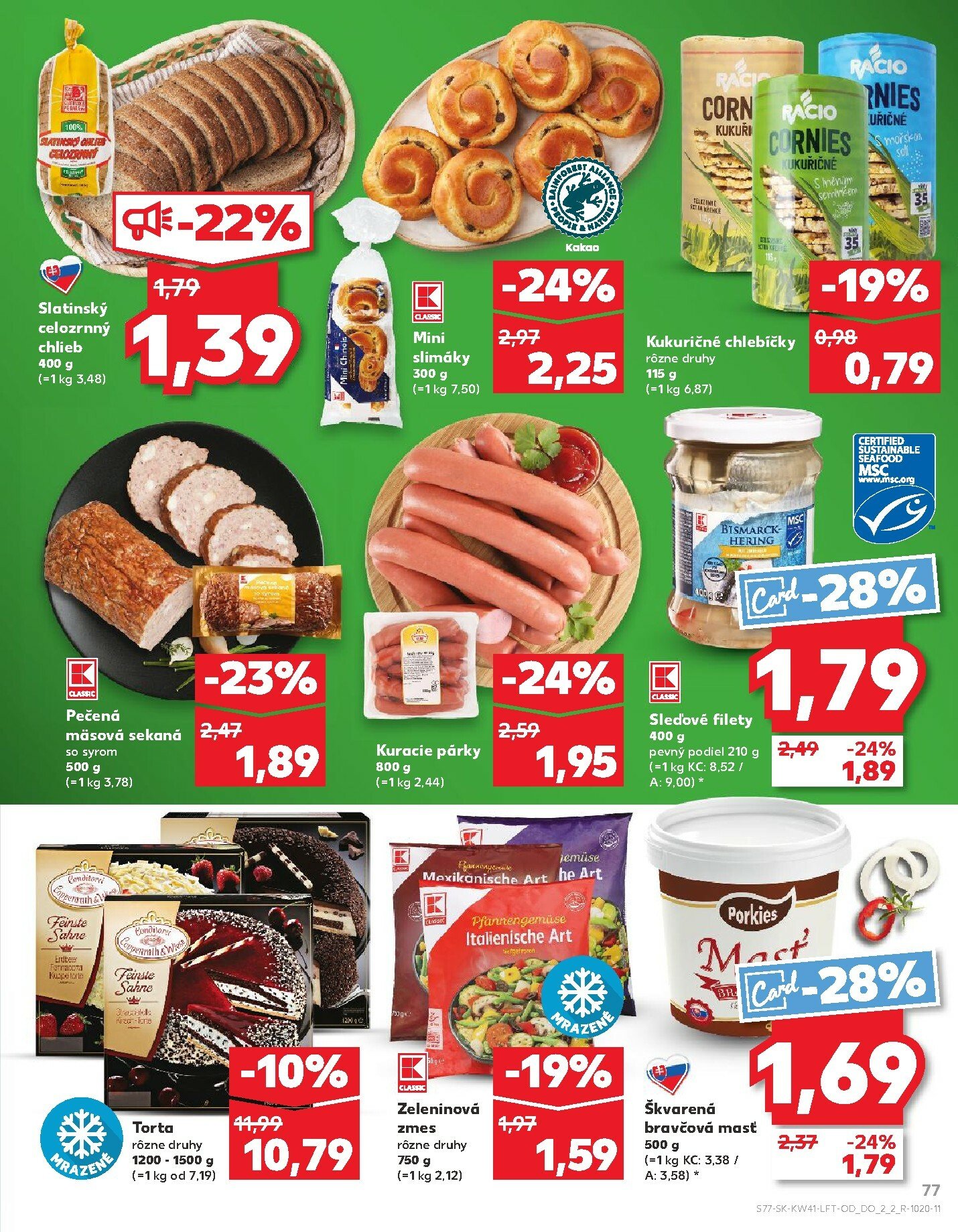 kaufland - Leták Kaufland platný od 09.10. do 15.10. - page: 77 kaufland - Leták Kaufland platný od 09.10. do 15.10. - page: 77