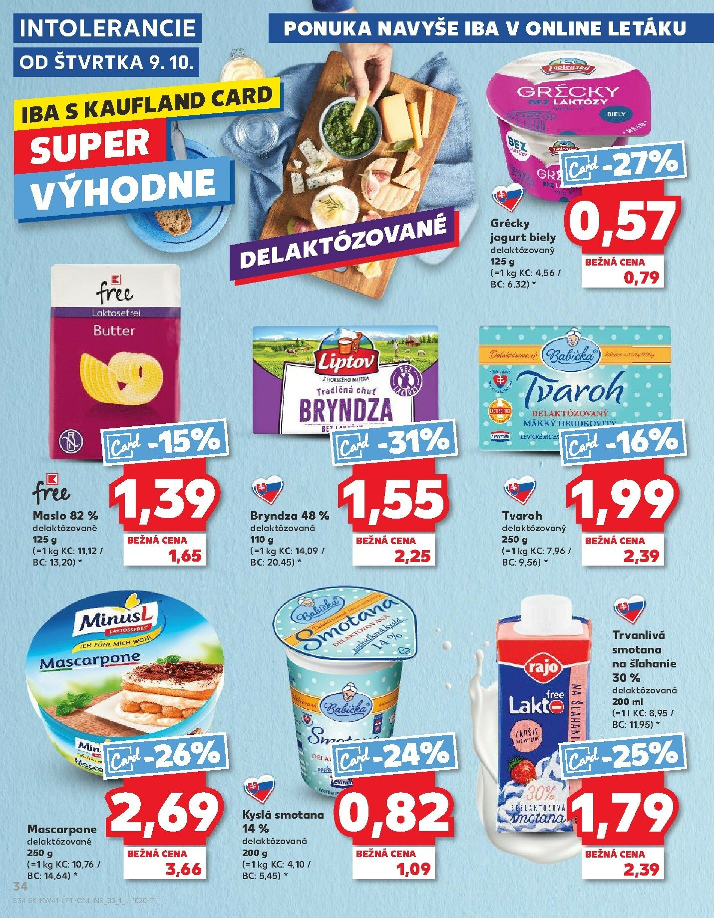 kaufland - Leták Kaufland platný od 09.10. do 15.10. - page: 34 kaufland - Leták Kaufland platný od 09.10. do 15.10. - page: 34